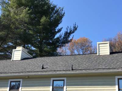 Residential Roofing Installation using Pewterwood Shingles