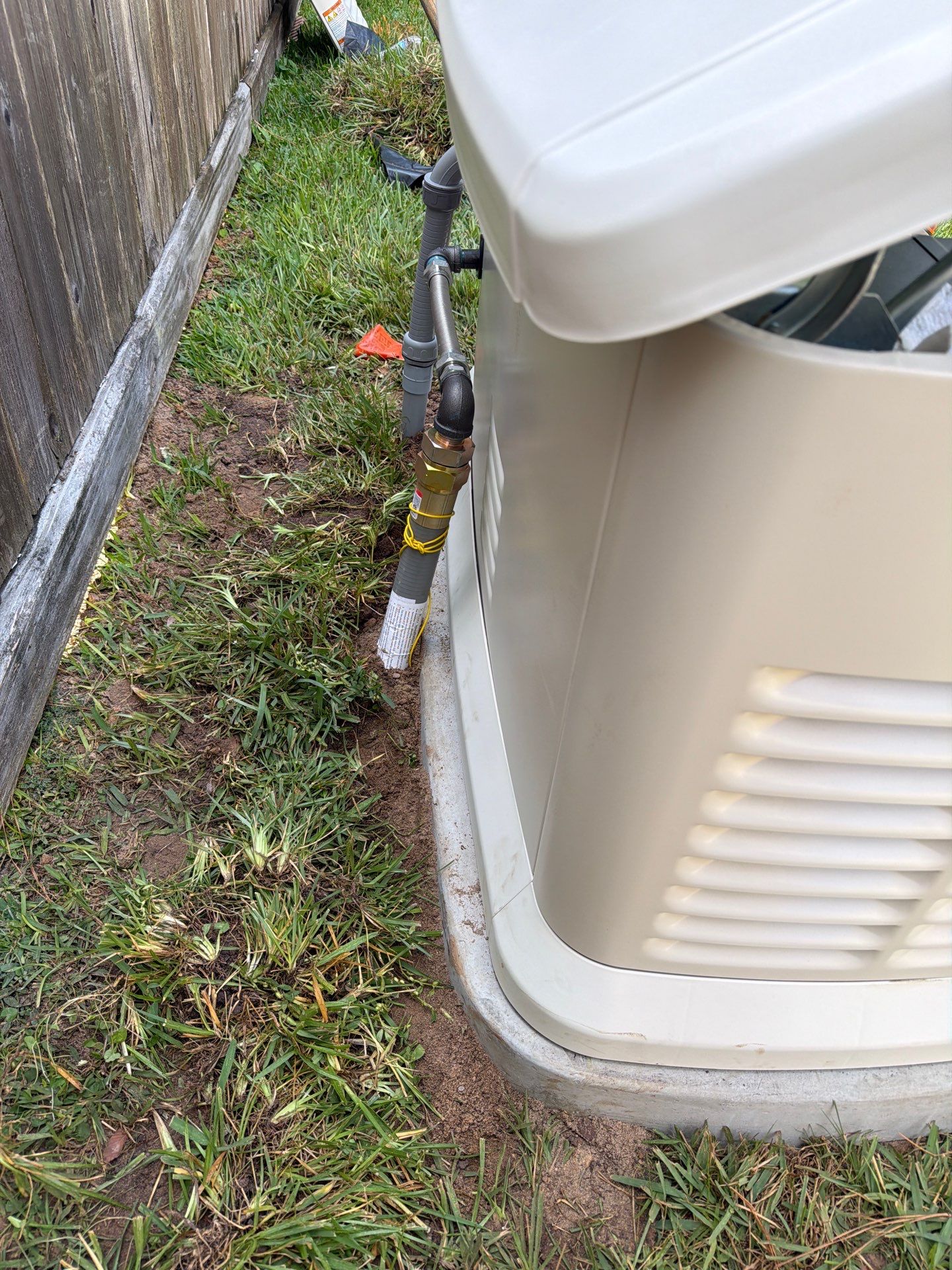 Generac Standby Generator Installation in Willis, Texas by GenTex Elite Services