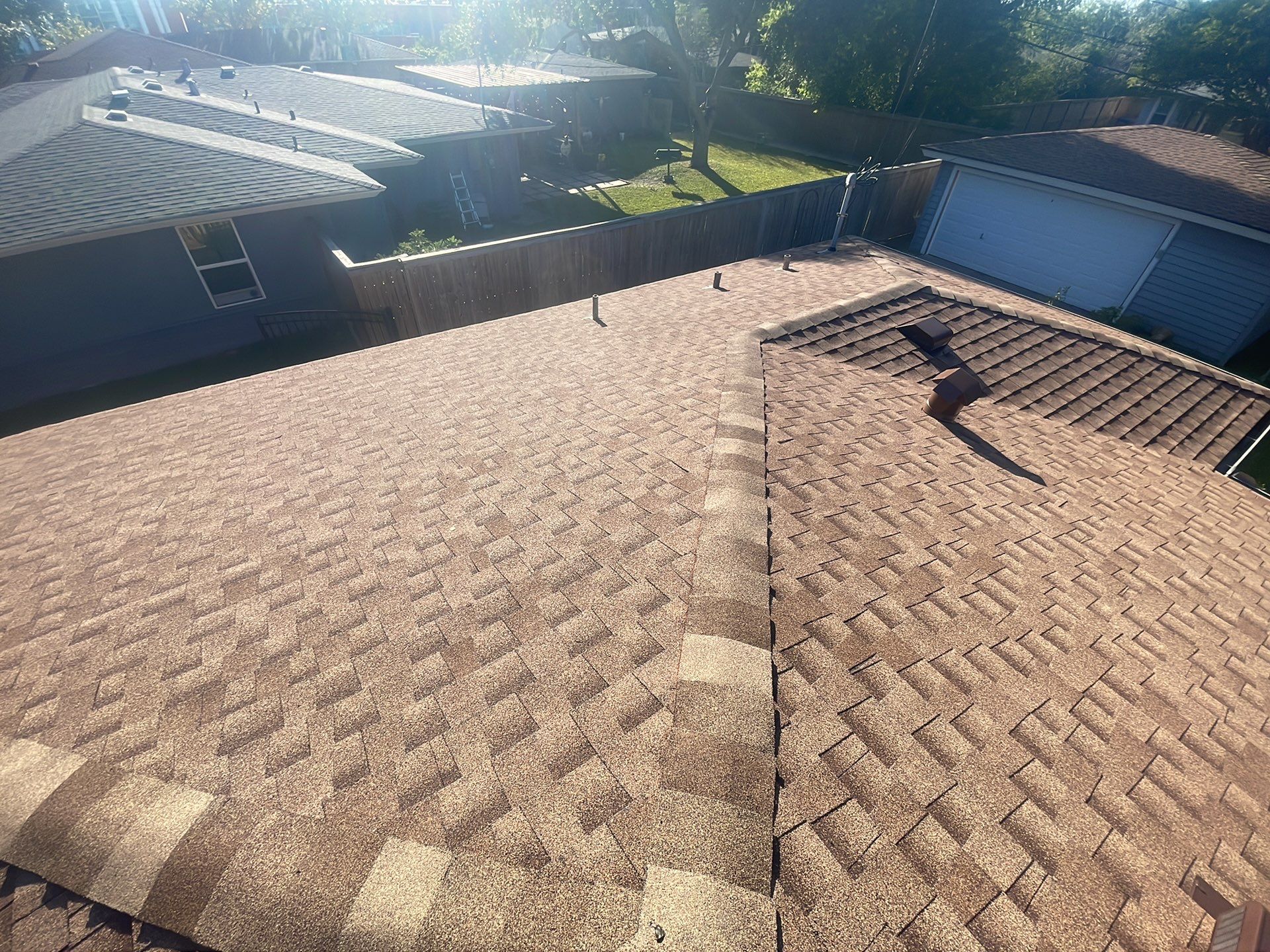 Residential Roofing Installation using GAF HDZ Shakewood by Lighthouse Roofing