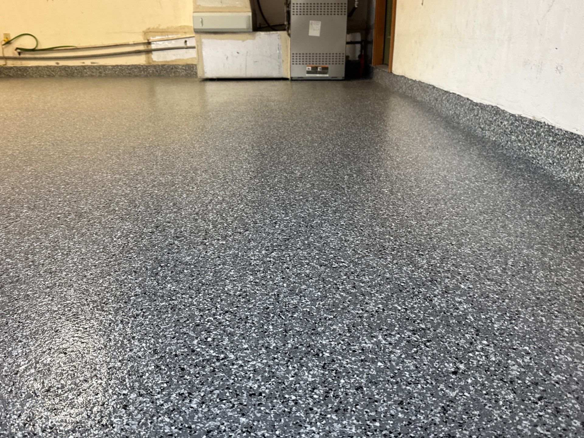 Garage in Gainesville, FL in Smoke by Cross Creek Concrete Coatings