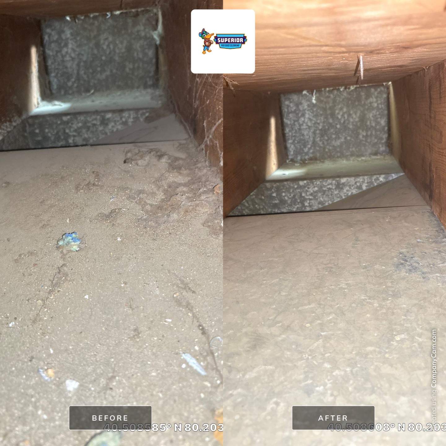 Air Duct Cleaning With a Vacuum Truck in Coraopolis, PA by Superior Air Duct Cleaning