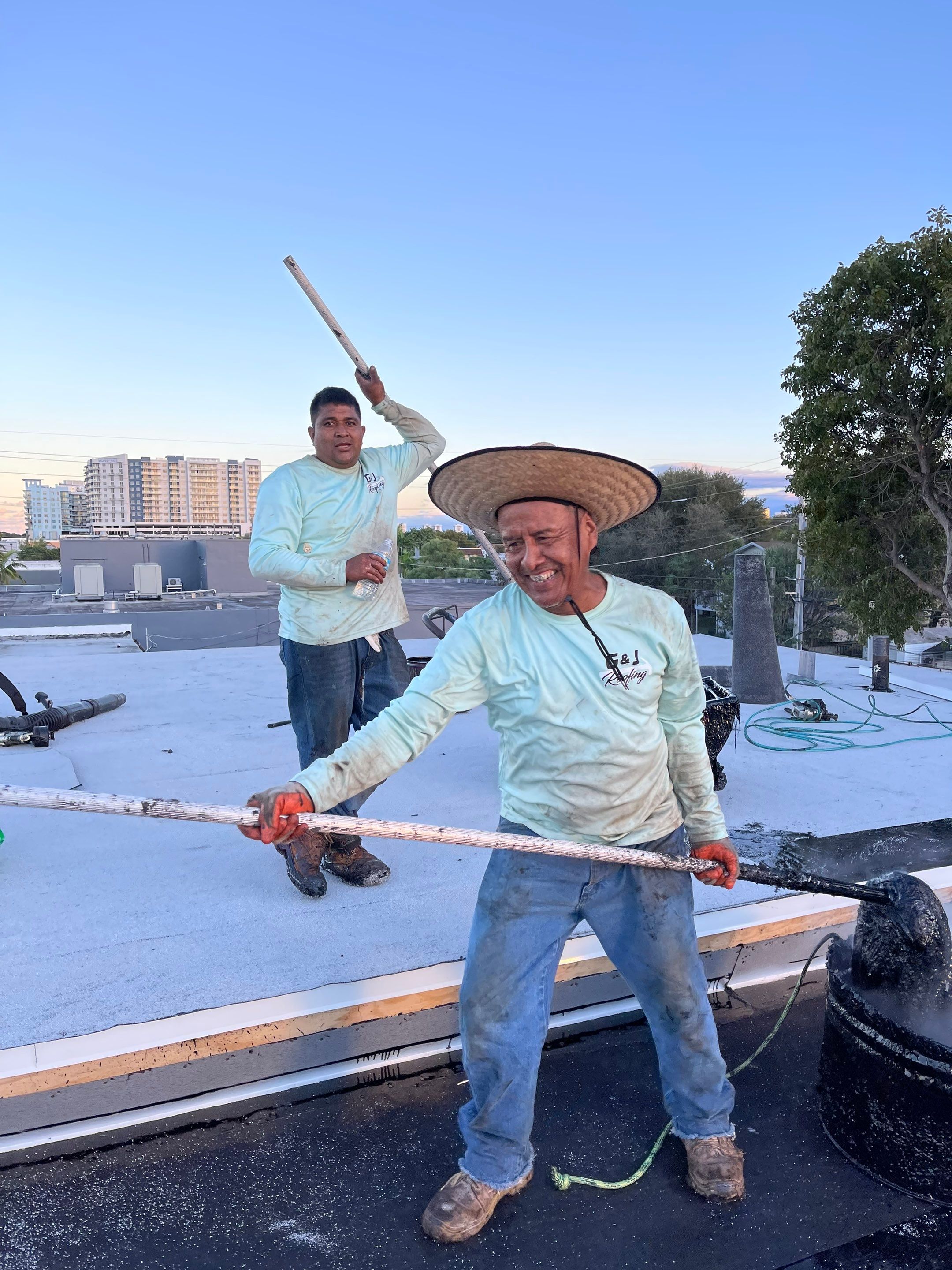 Hollywood Blvd., Hollywood, FL by G&J Roofing 