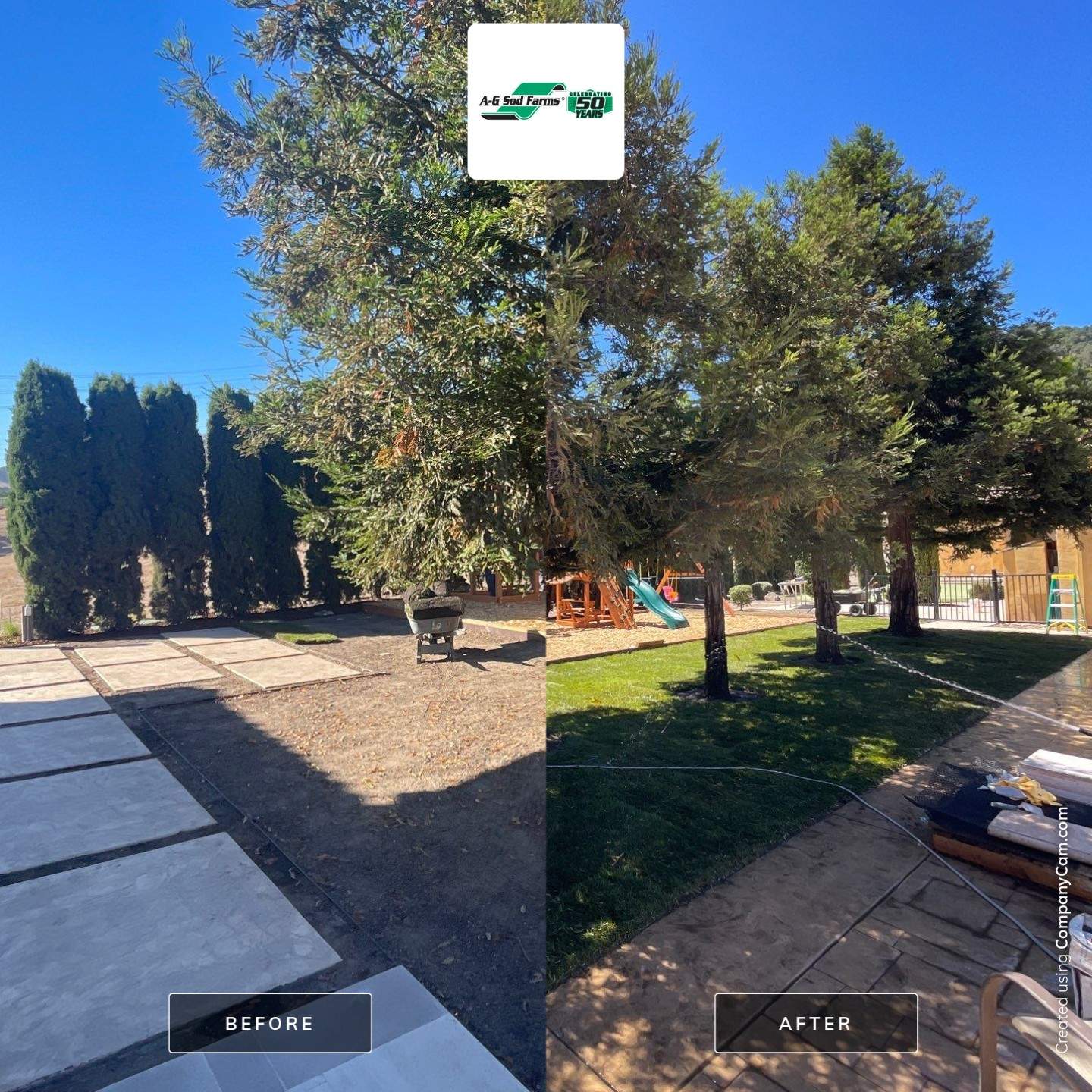 Project in Sunol by A - G Sod Farms