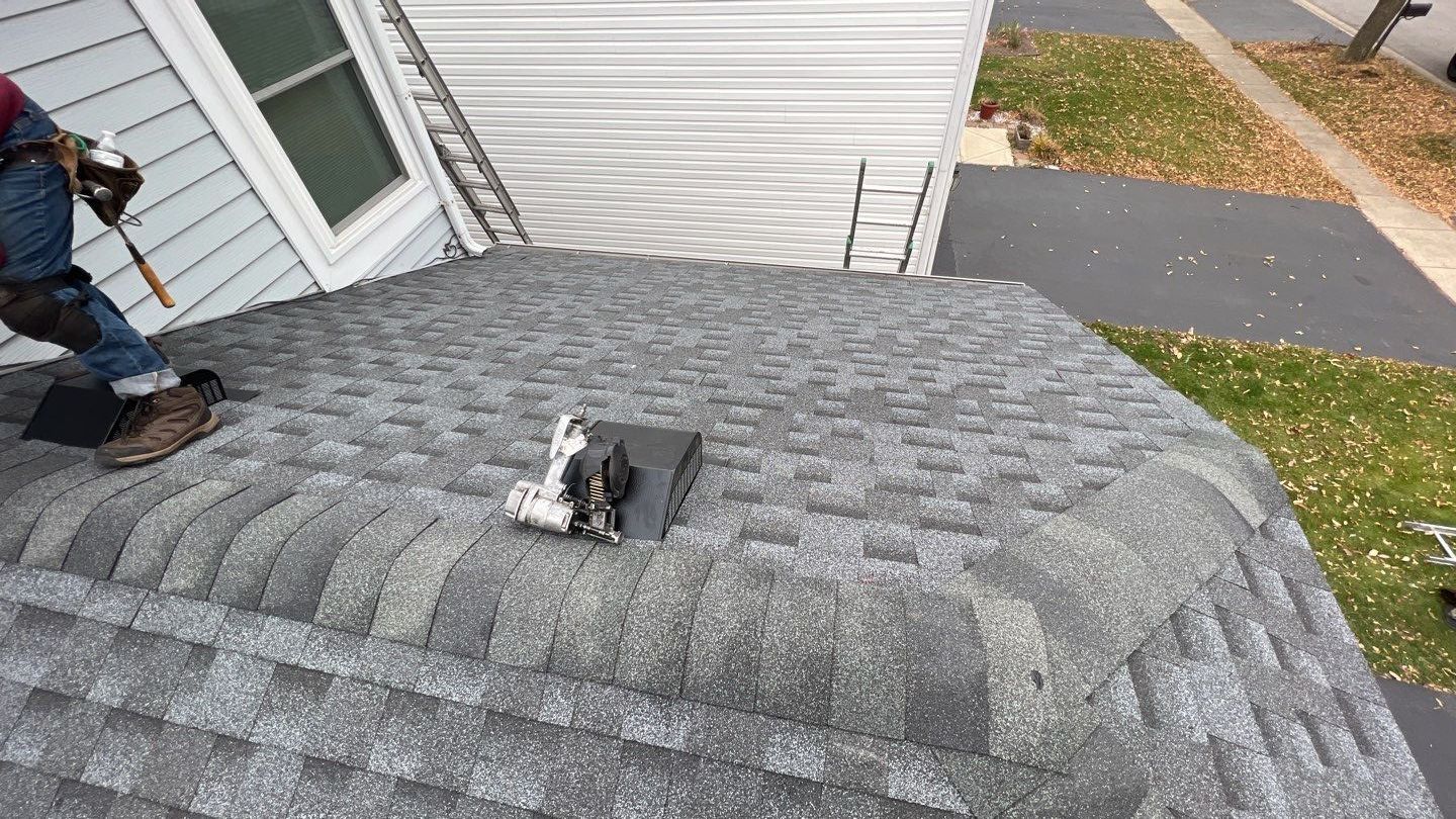 Multi-family unit roof replacement. using GAF Timberline HDZ by Pro Home Services Inc