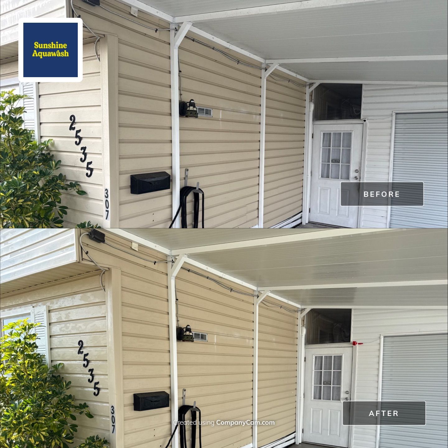 TPO Roof Cleaning & Mobile Home Soft Wash in Chulavista Landings – Ruskin, FL by Sunshine AquaWash