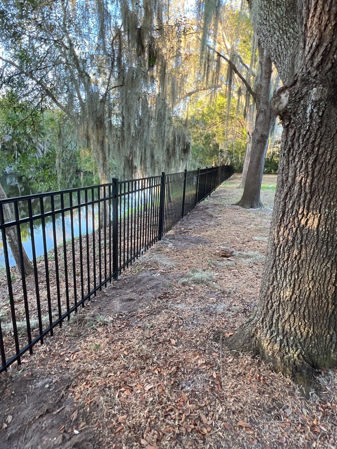Sarasota, FL 4ft. Tall Black Aluminum & 4 ft. Tall Black Chain-link Fence by Asap fence and gates, LLC