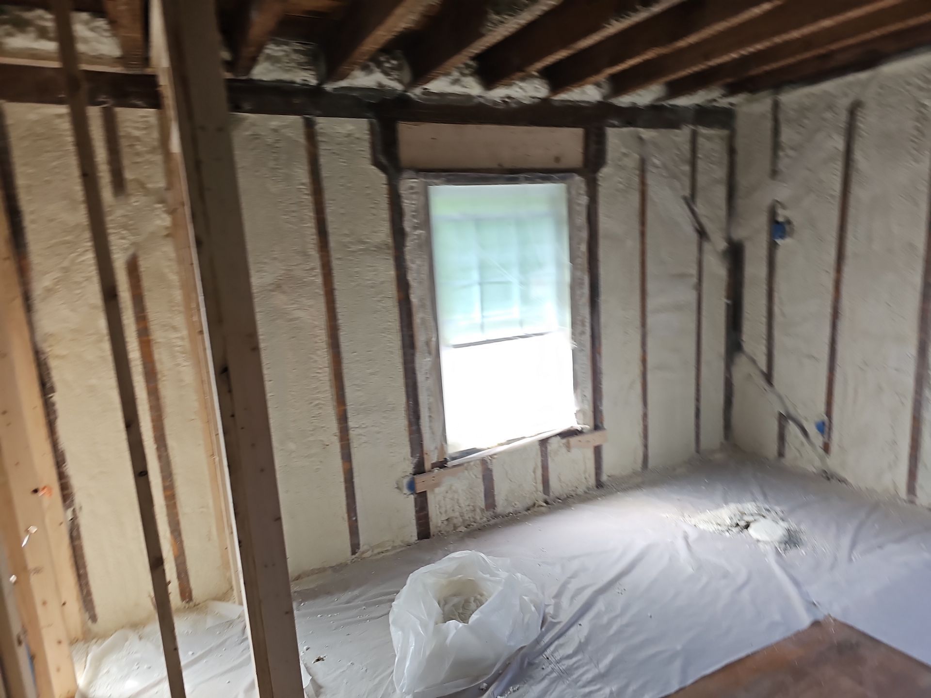Home Remodel using Closed Cell Spray Foam by NYS Foam & Energy