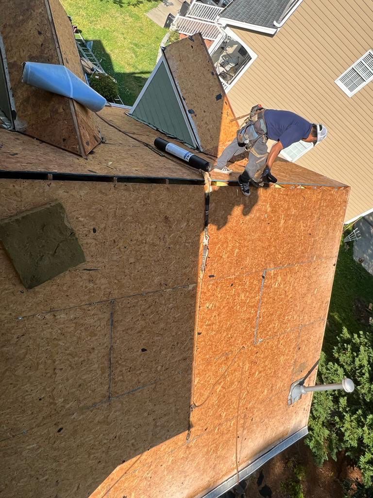 Roof replacement by hail damage by Just Brilliant Restoration JBR