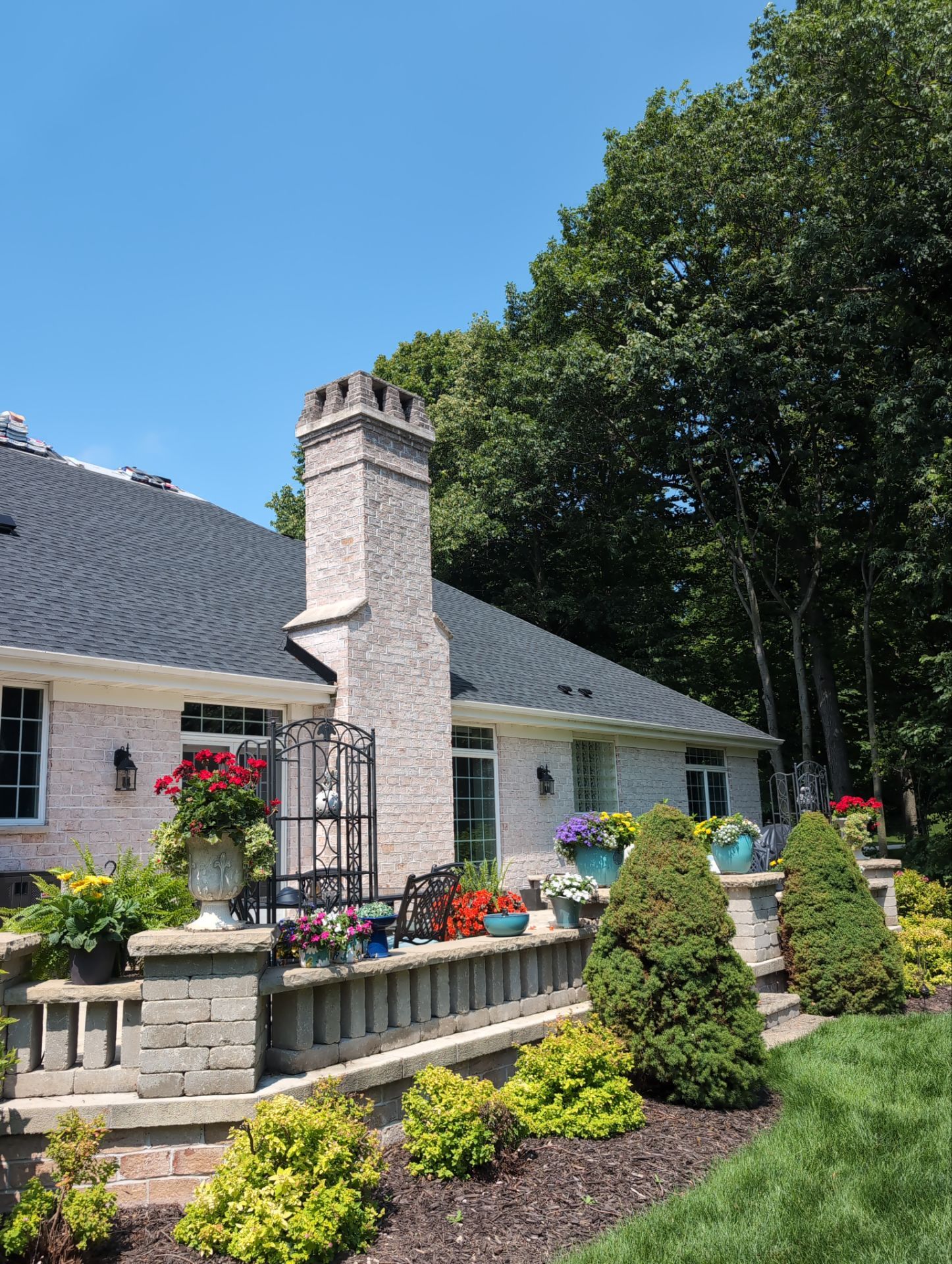 Classic Stucco Beauty  by Gellings Roofing & Siding