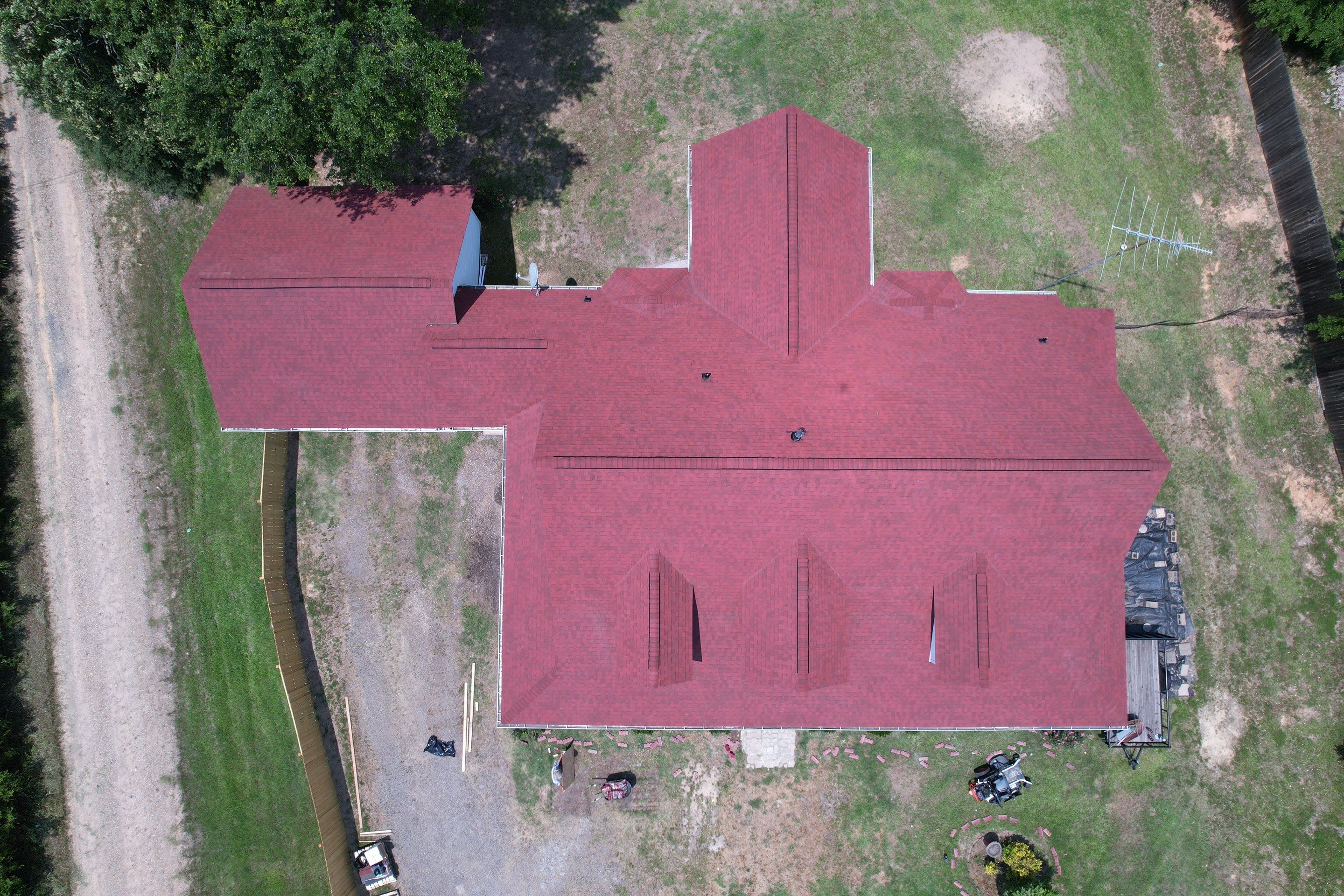 Residential Roofing Installation using GAF Timberline HDZ by Hostetler Roofing