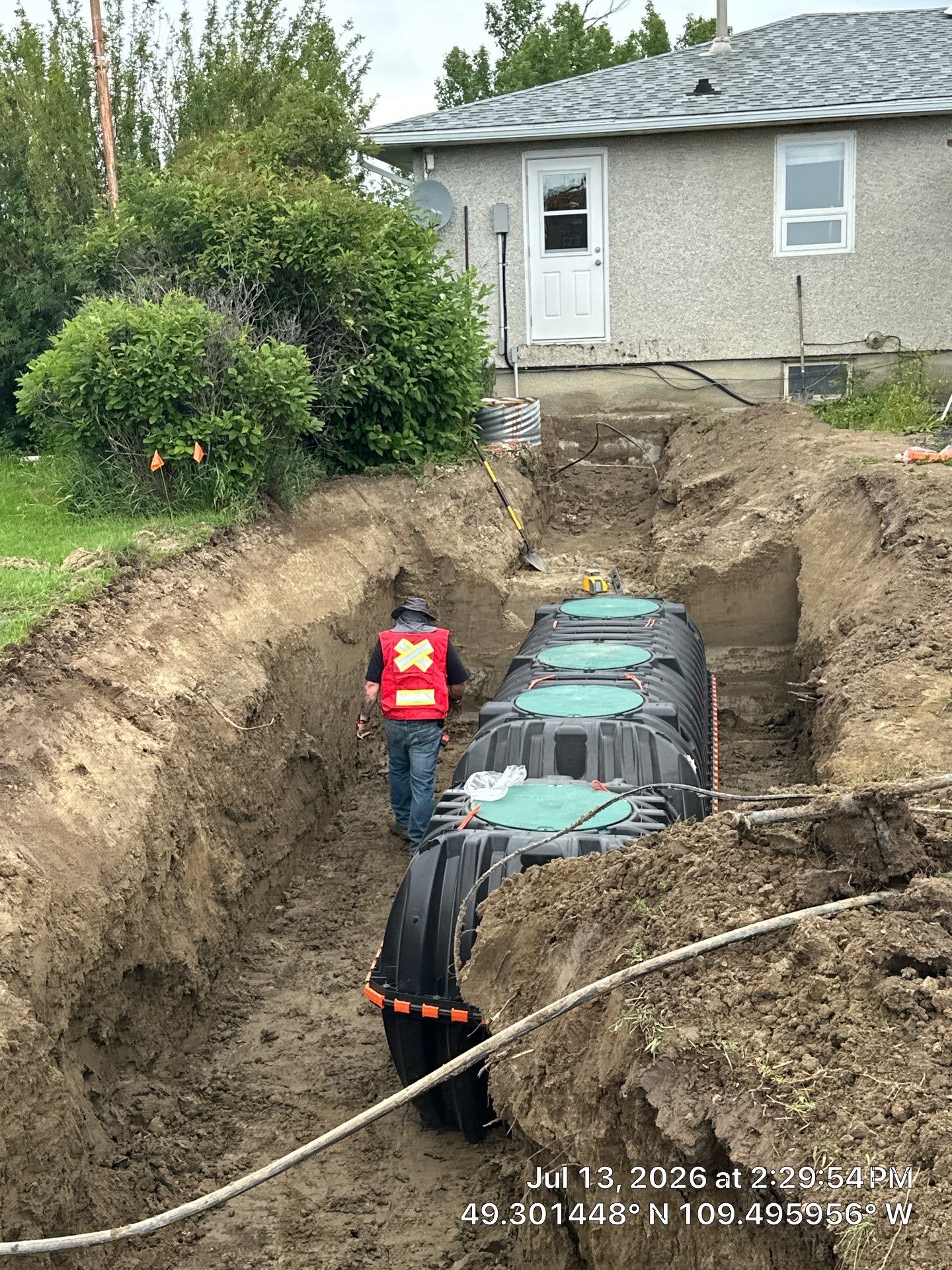 Septic System Tank Installation and Pump Replacement in Consul by Septic Medic Inc.