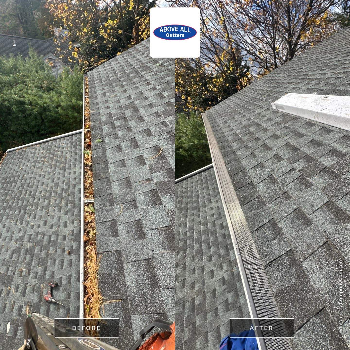 Gutter Protection Upgrade in Stony Brook by Above All Gutters 