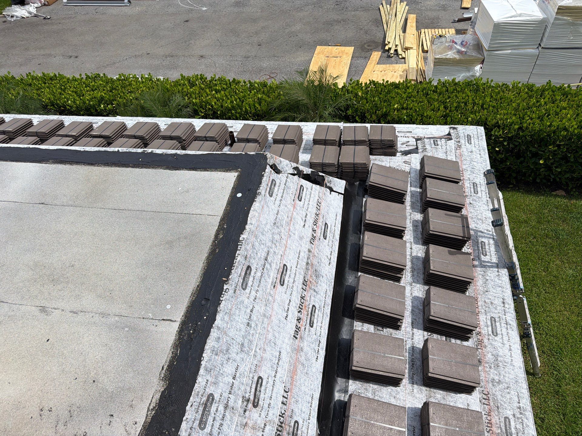 Residential Roofing Installation using Crown by BLUES BROTHERS ROOFING