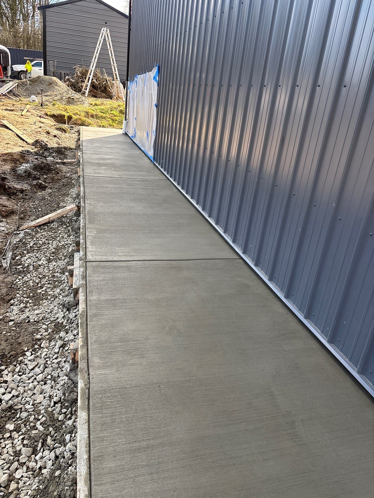 Concrete Walkway Surround and Front Patio | Snohomish  by Jireh Asphalt & Concrete Inc 
