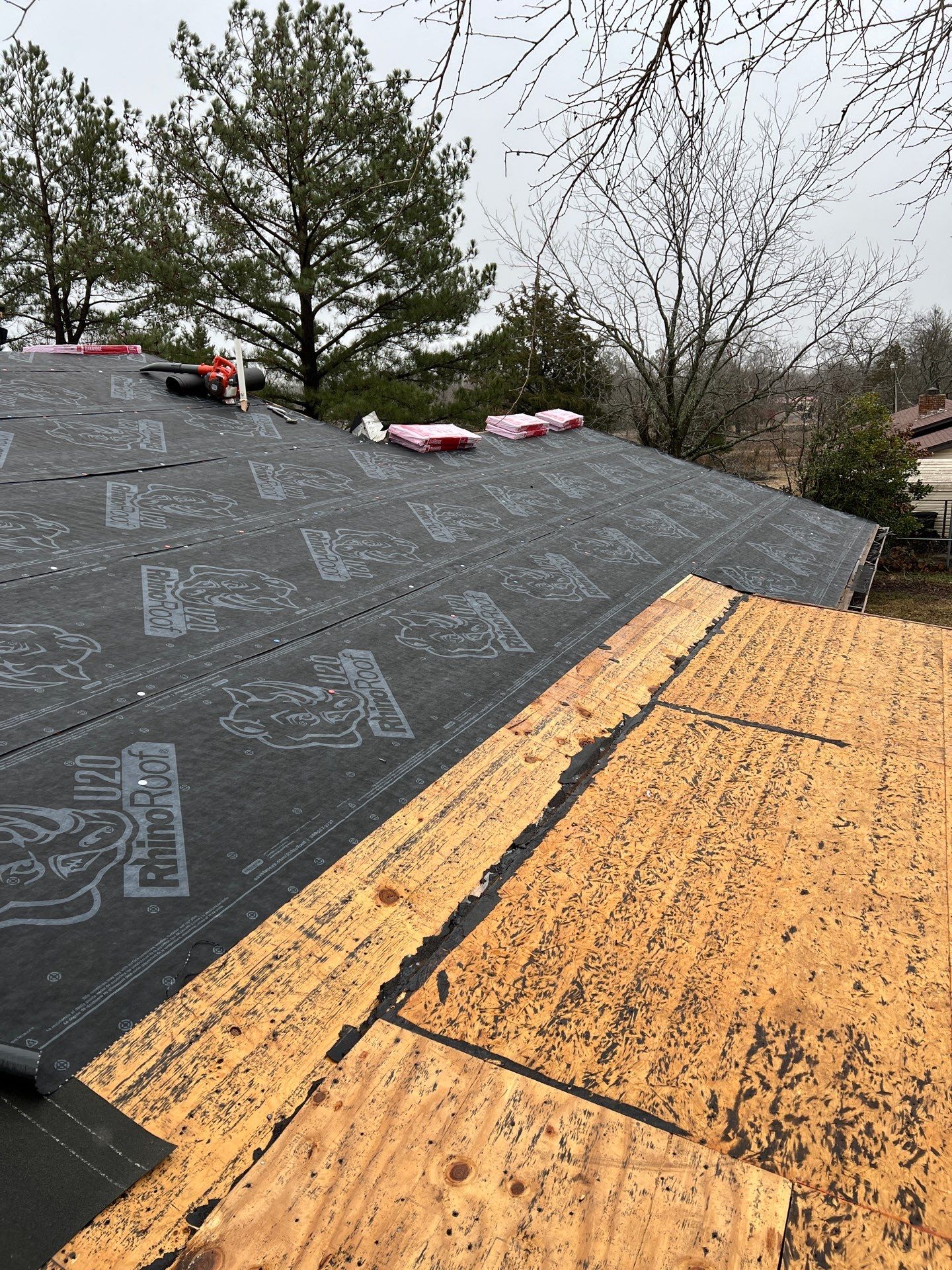 Hail damage? Give us a call! by In & Out Construction & Remodeling, LLC