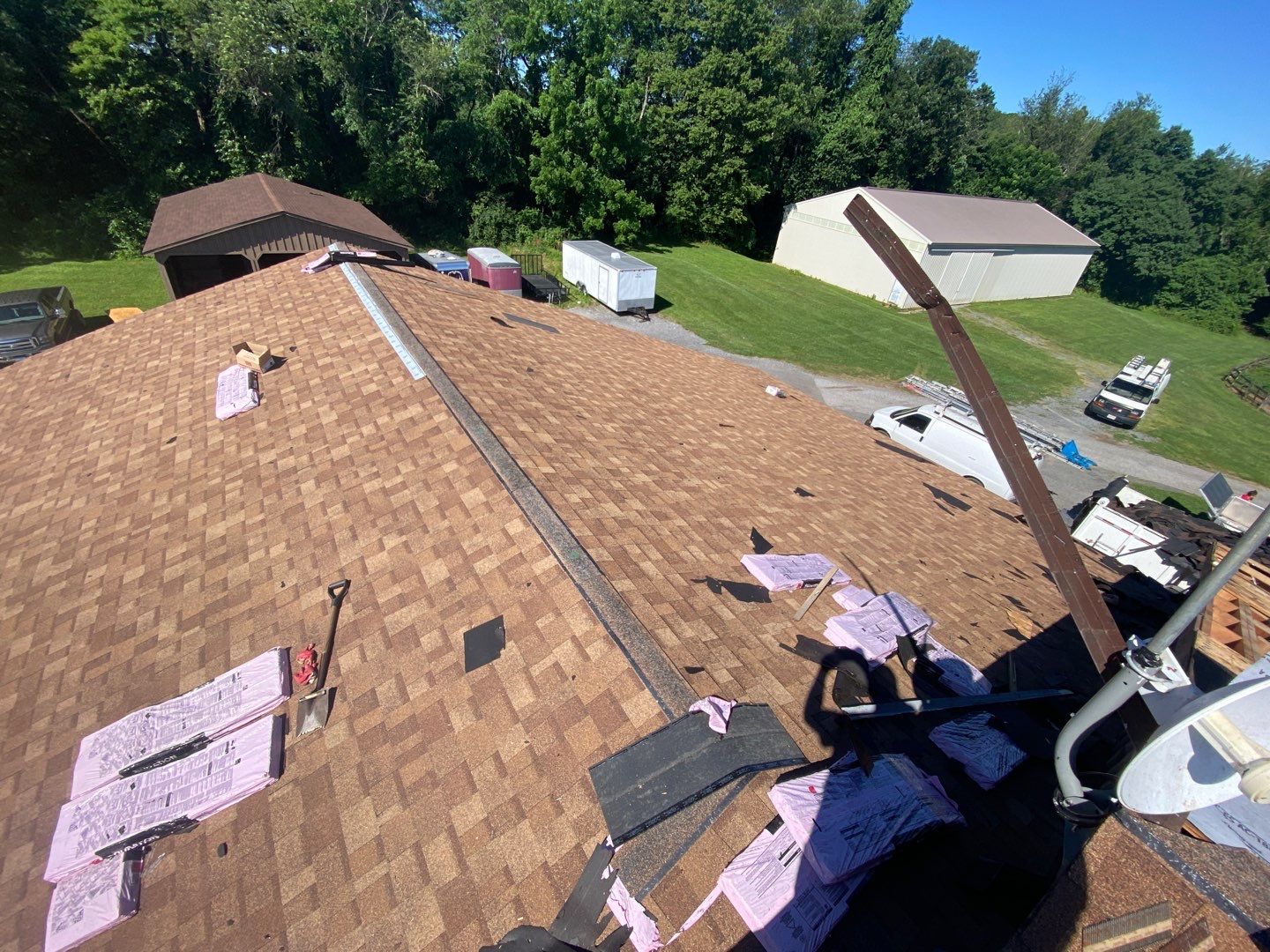 Roof Replacement in Upperco, MD • Private Farm by Seipp Roofing, LLC