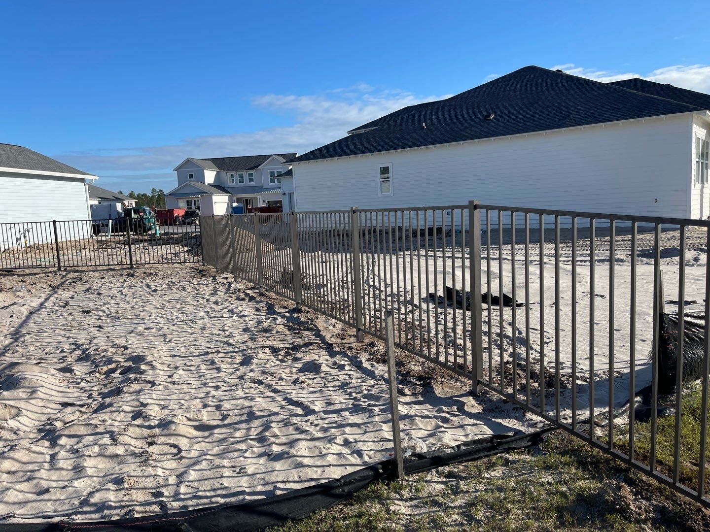 WATERSOUND CUSTOM BRONZE ALUMINUM using BRONZE ALUMINUM by Hip Square Fence Inc.