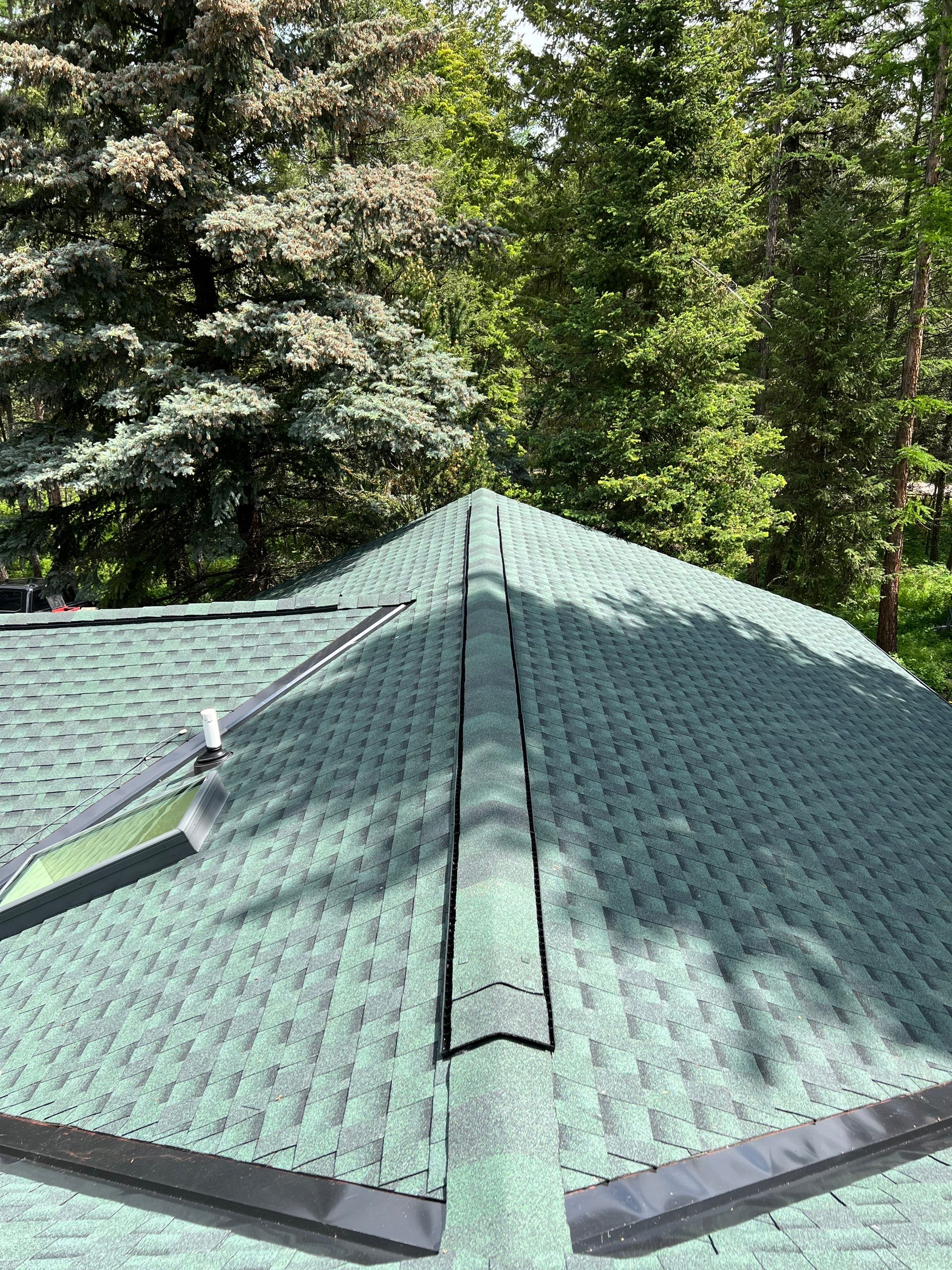 GAF Timberline HDZ - Hunter Green by Montana Roofing Solutions