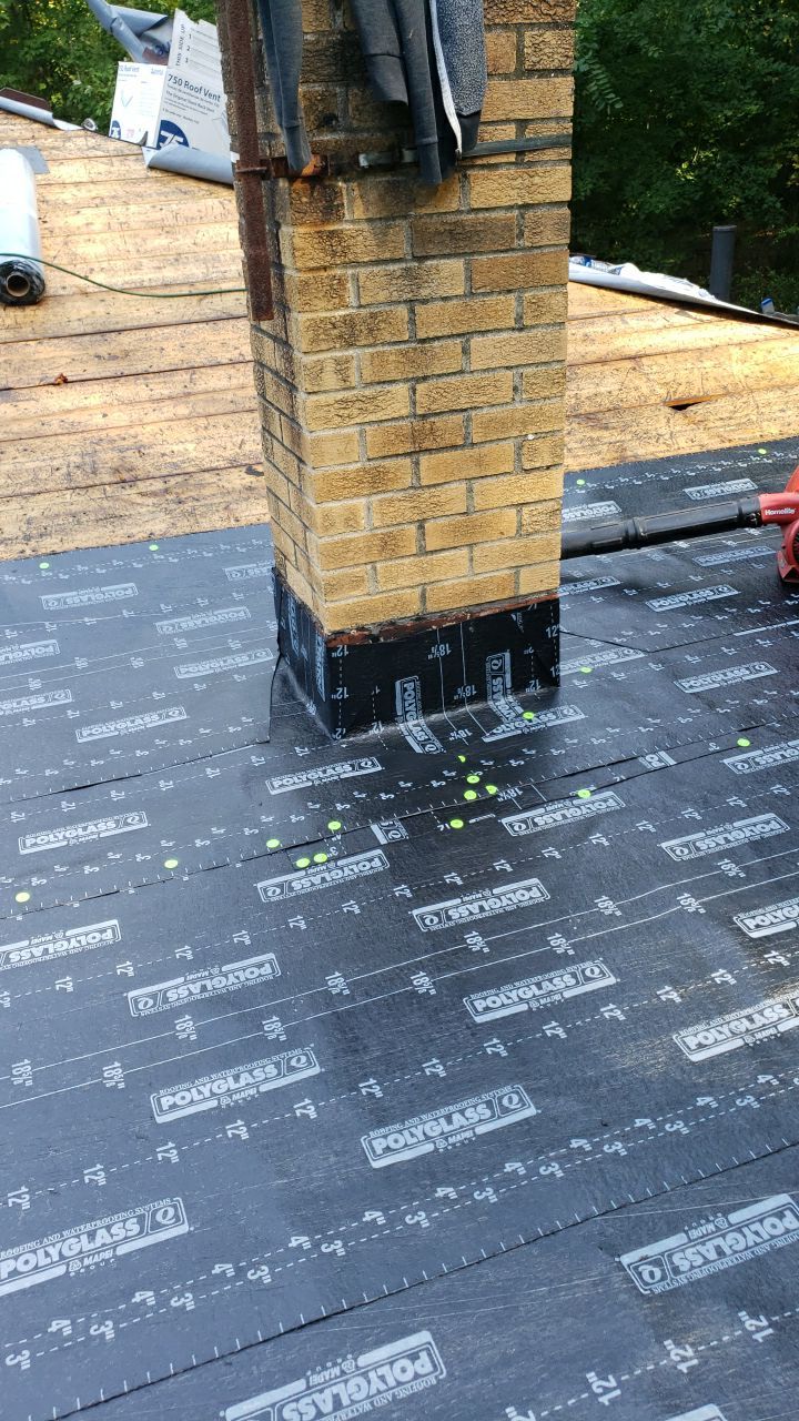 Atlas Pinnacle Pristine Scotchgard: Hickory Drip Edge: Musket brown by Eagle Eye Roofing