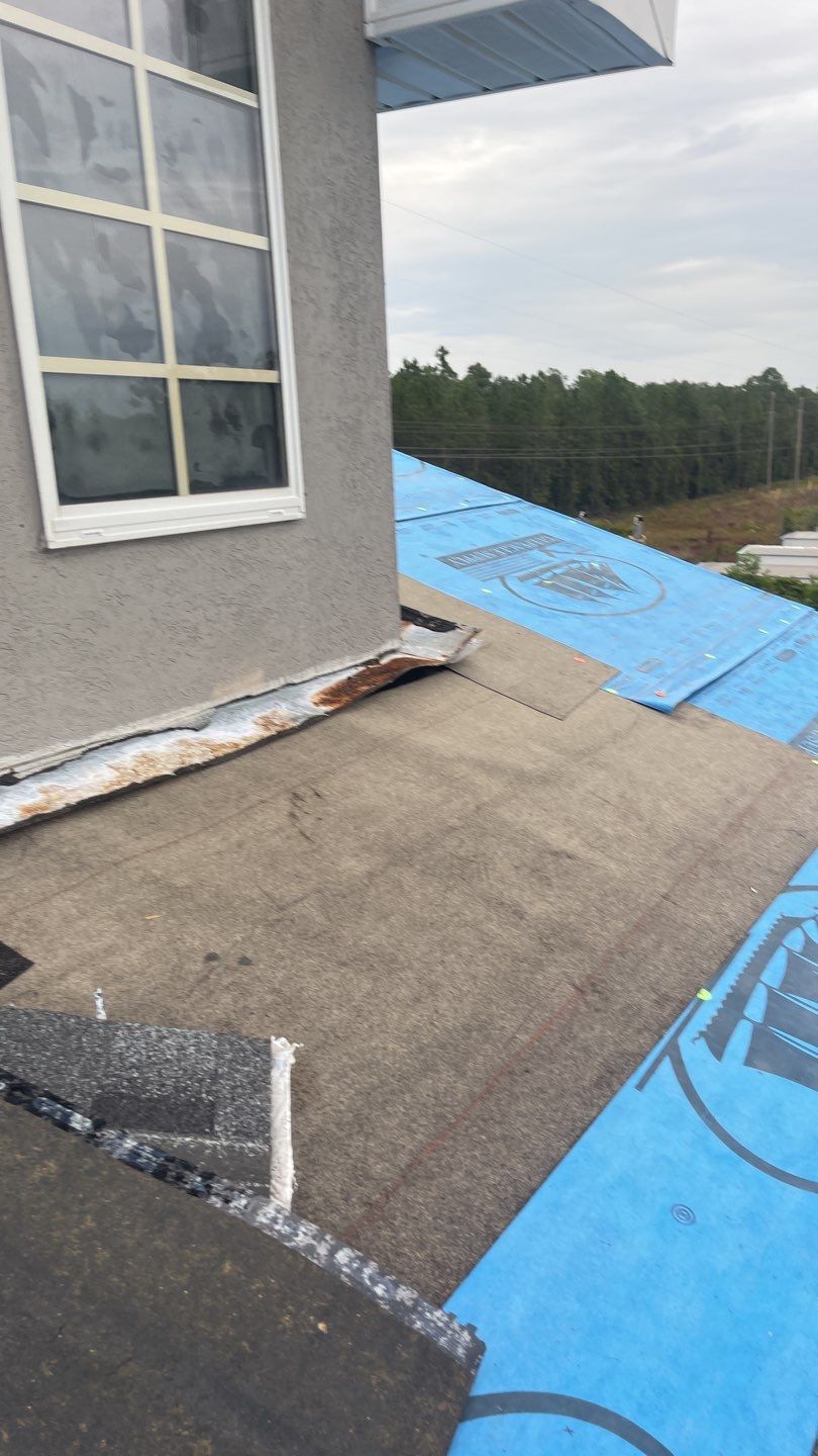 Commercial Roofing Installation using Roof Replacement by American Roofing & Construction LLC