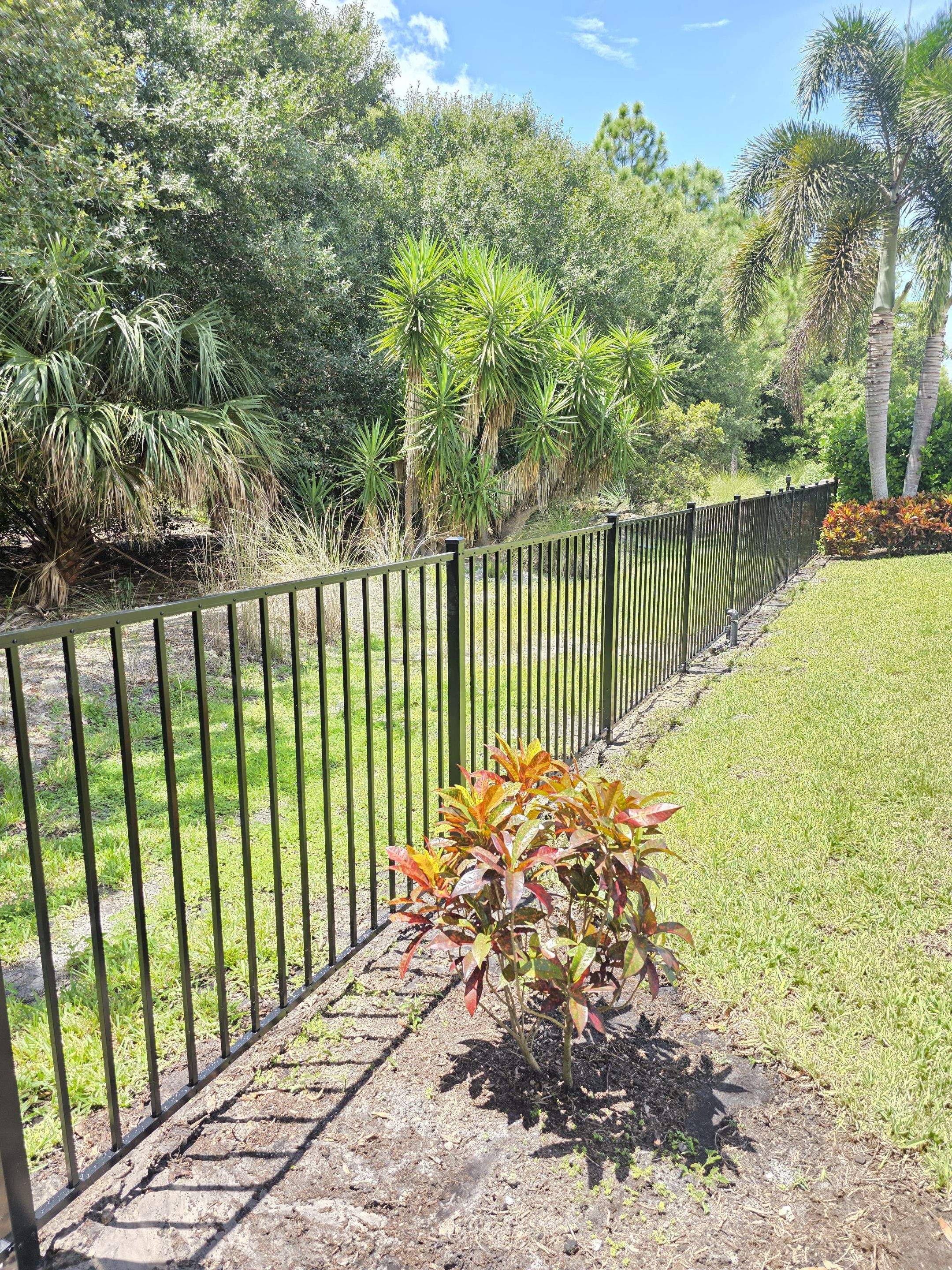 Aluminum Fence in Naples by True Fence LLC