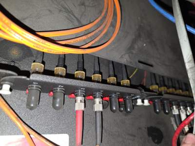 Structured cabling installation by CimaSolutions