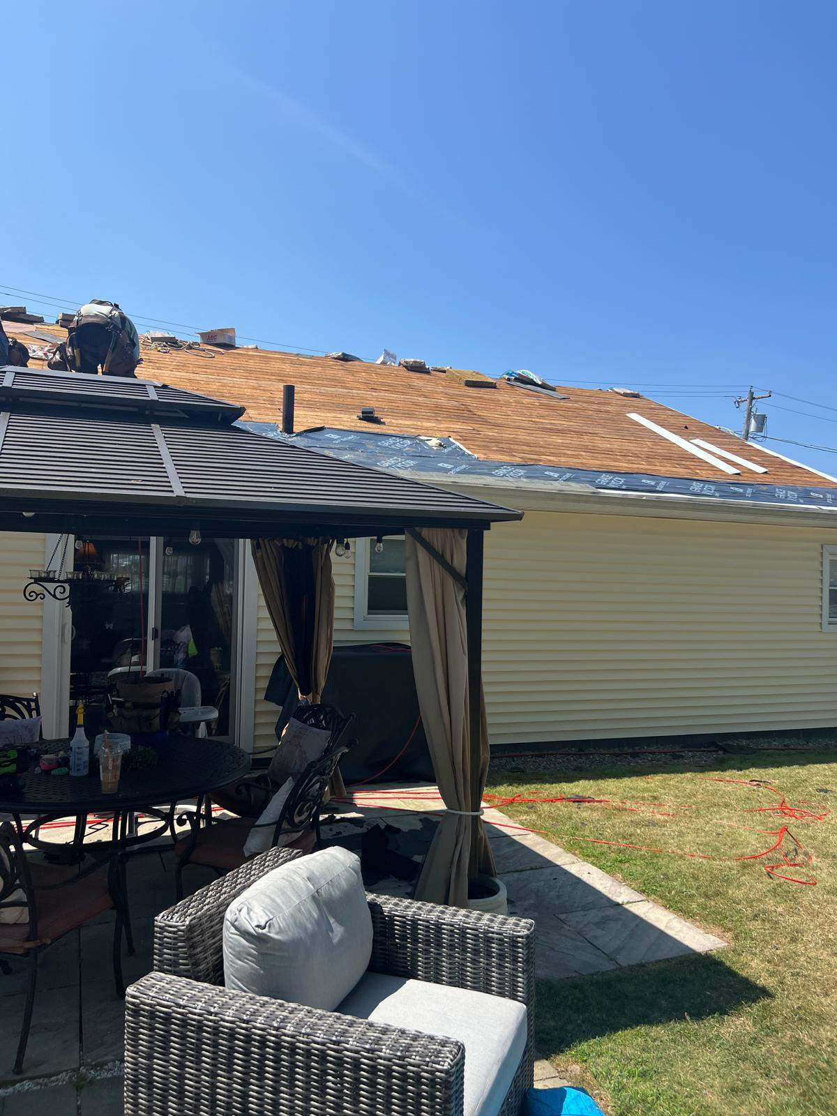 Full Roof Replacement in North Andover, MA – Architectural Black Shingles by JOHNNYS PRO
