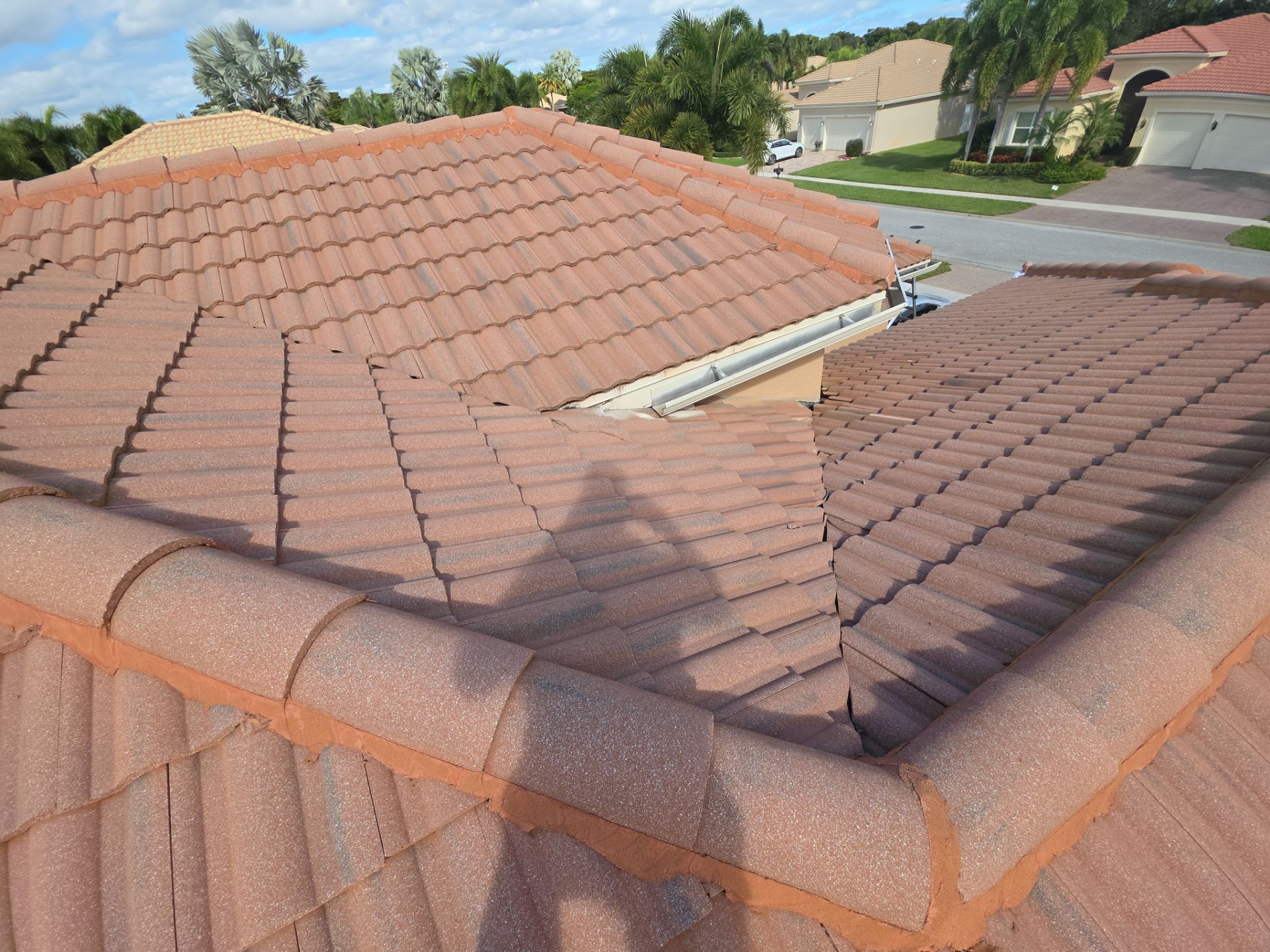Tile Roof Leak Repair and Decking Replacement in Boynton Beach by Aastro Roofing