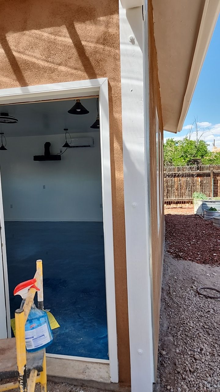 Art Studio Garage Addition by Rio Grande Building & Storage