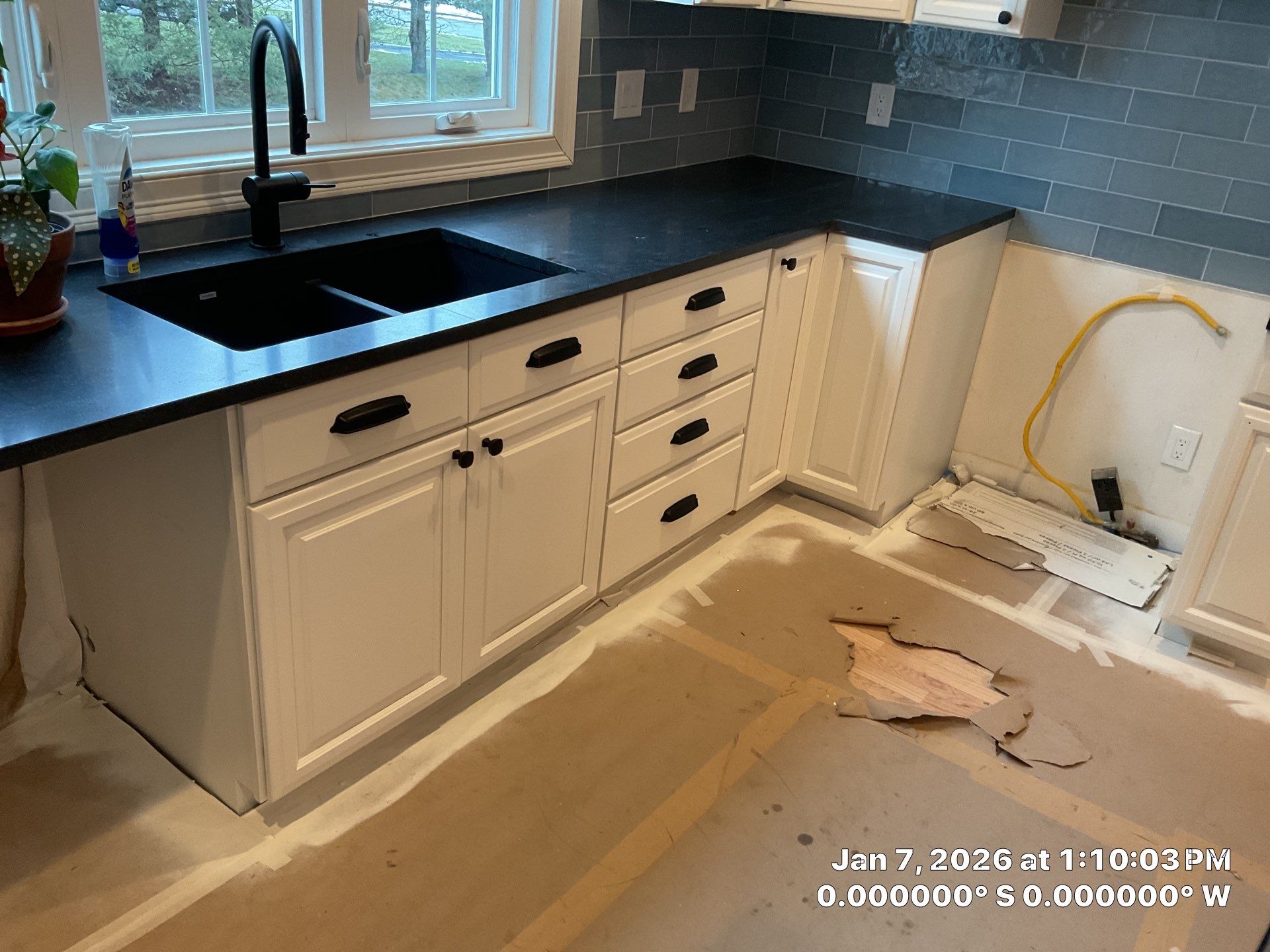 Kitchen Cabinet Painting  by Dennis Moffitt Painting