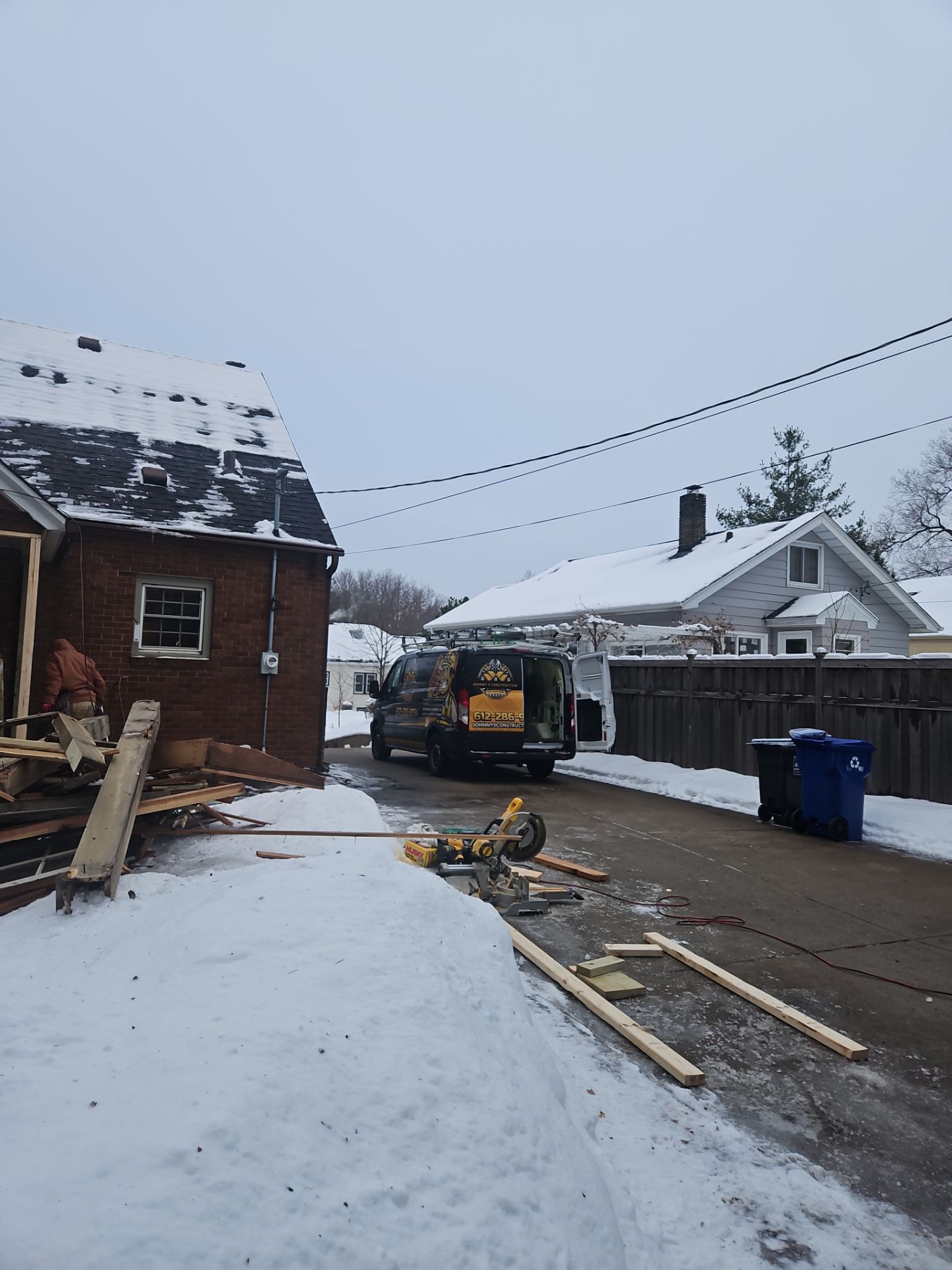 Three-Season Porch Renovation – Complete Structural Transformation by Johnny Five Construction