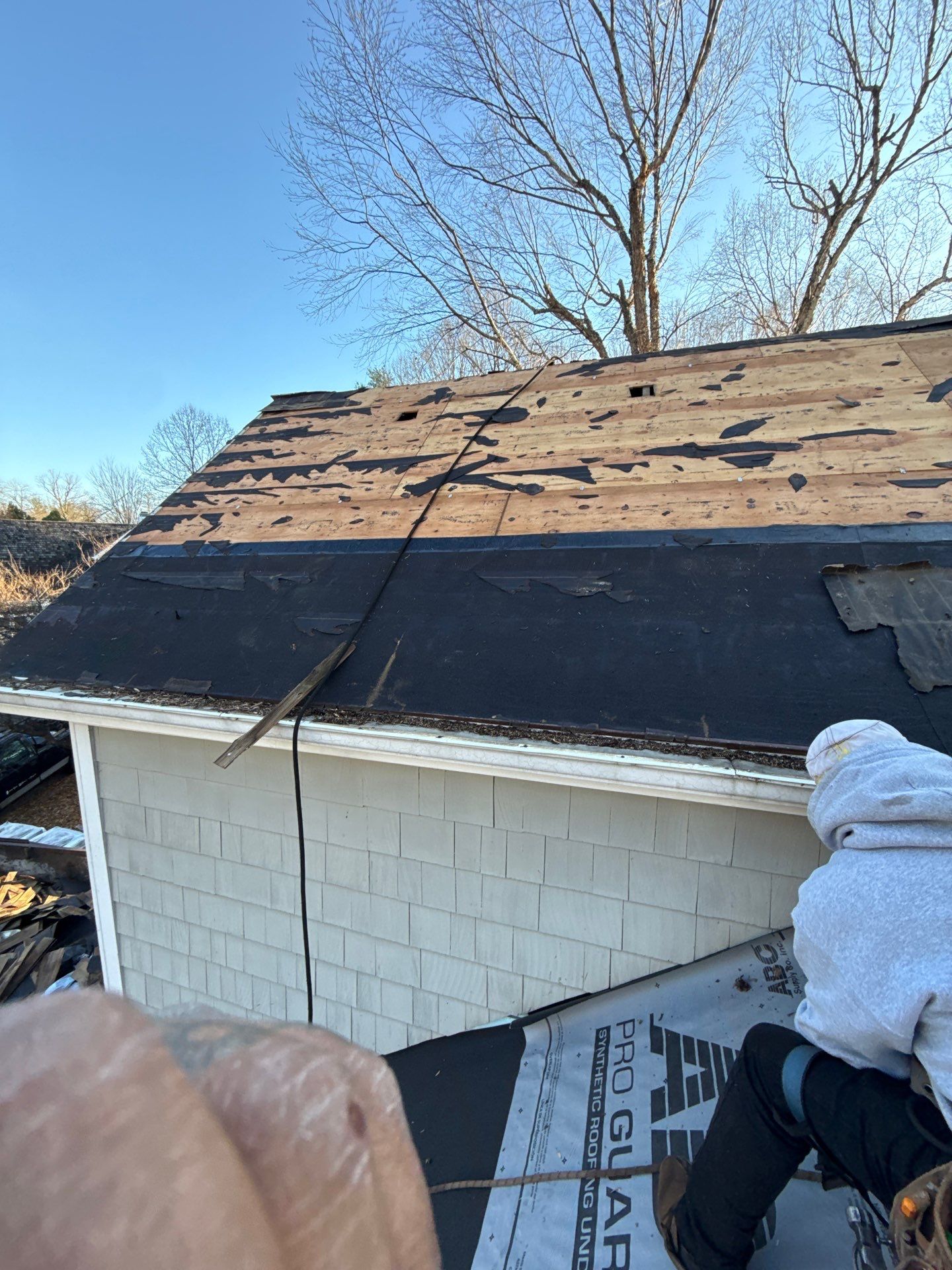 Reston :  Residential Roof Replacement with Brava Synthetic Cedar Shake Class C Natural  by RM Banning, Inc.