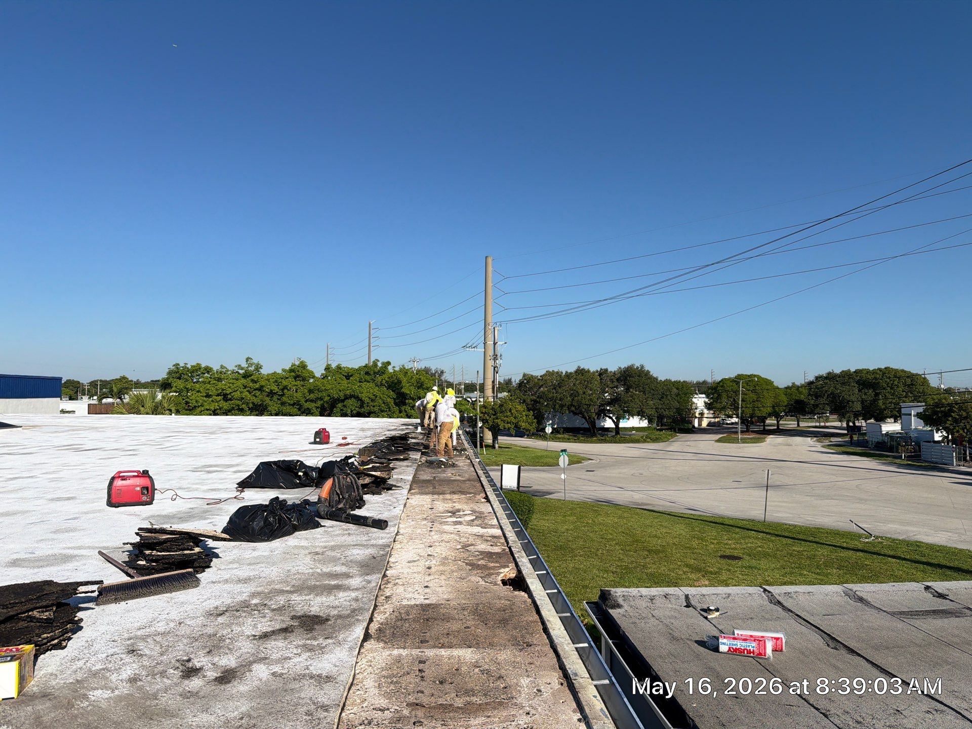 Fort Lauderdale Commercial Roof Restoration and Reflective Coating Installation by Roof King LLC