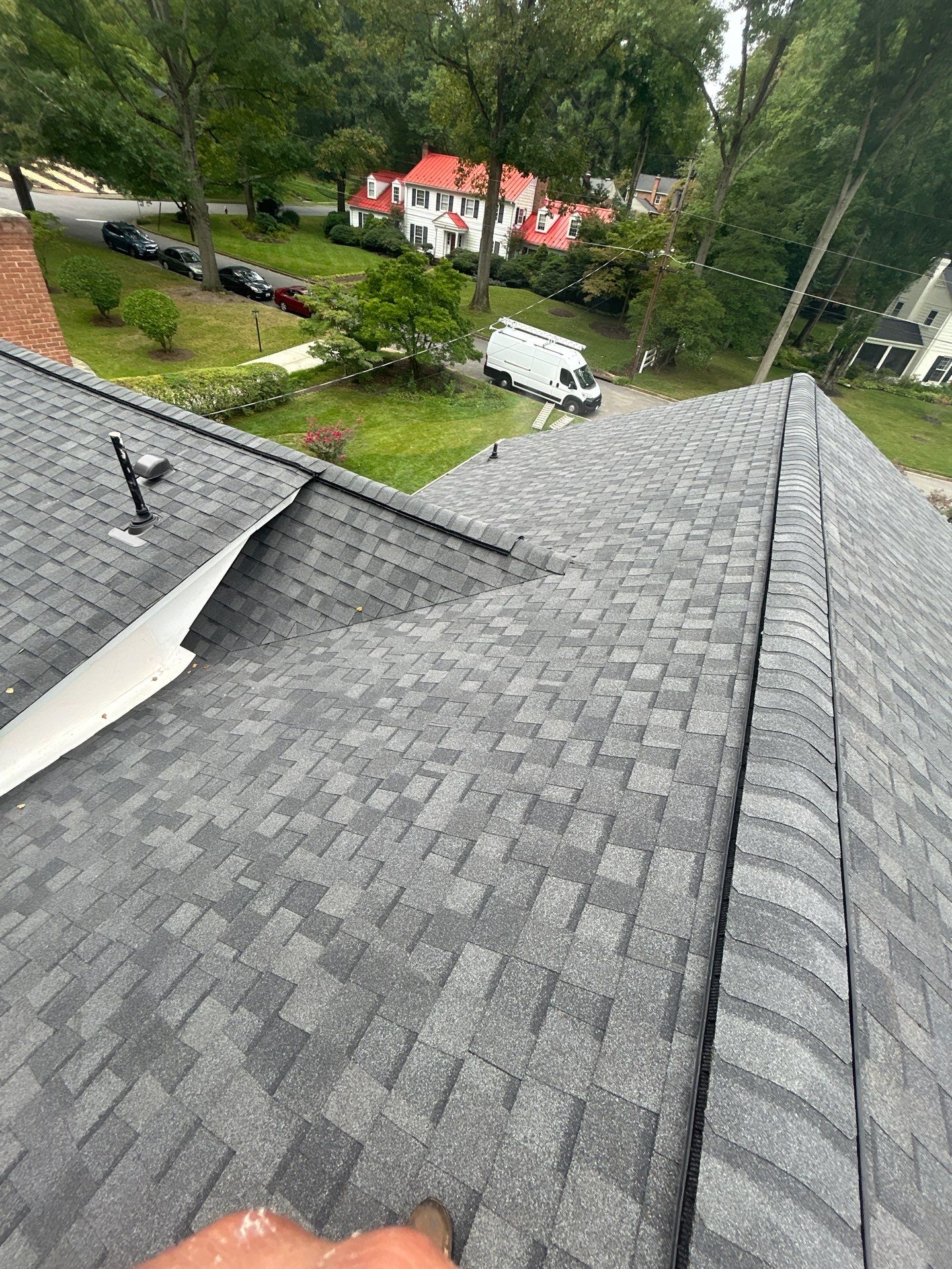 Falls Church: Roof Replacement with CertainTeed Landmark Pro in Max Def Pewterwood by RM Banning, Inc.