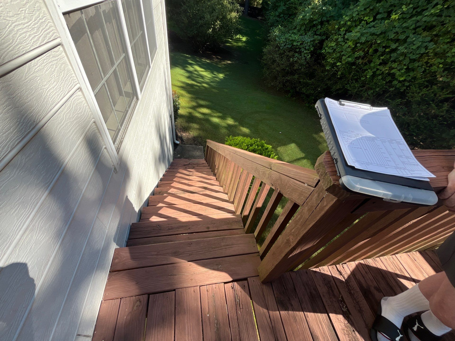 Wood Deck Build in Duluth, GA by Nelson Exteriors