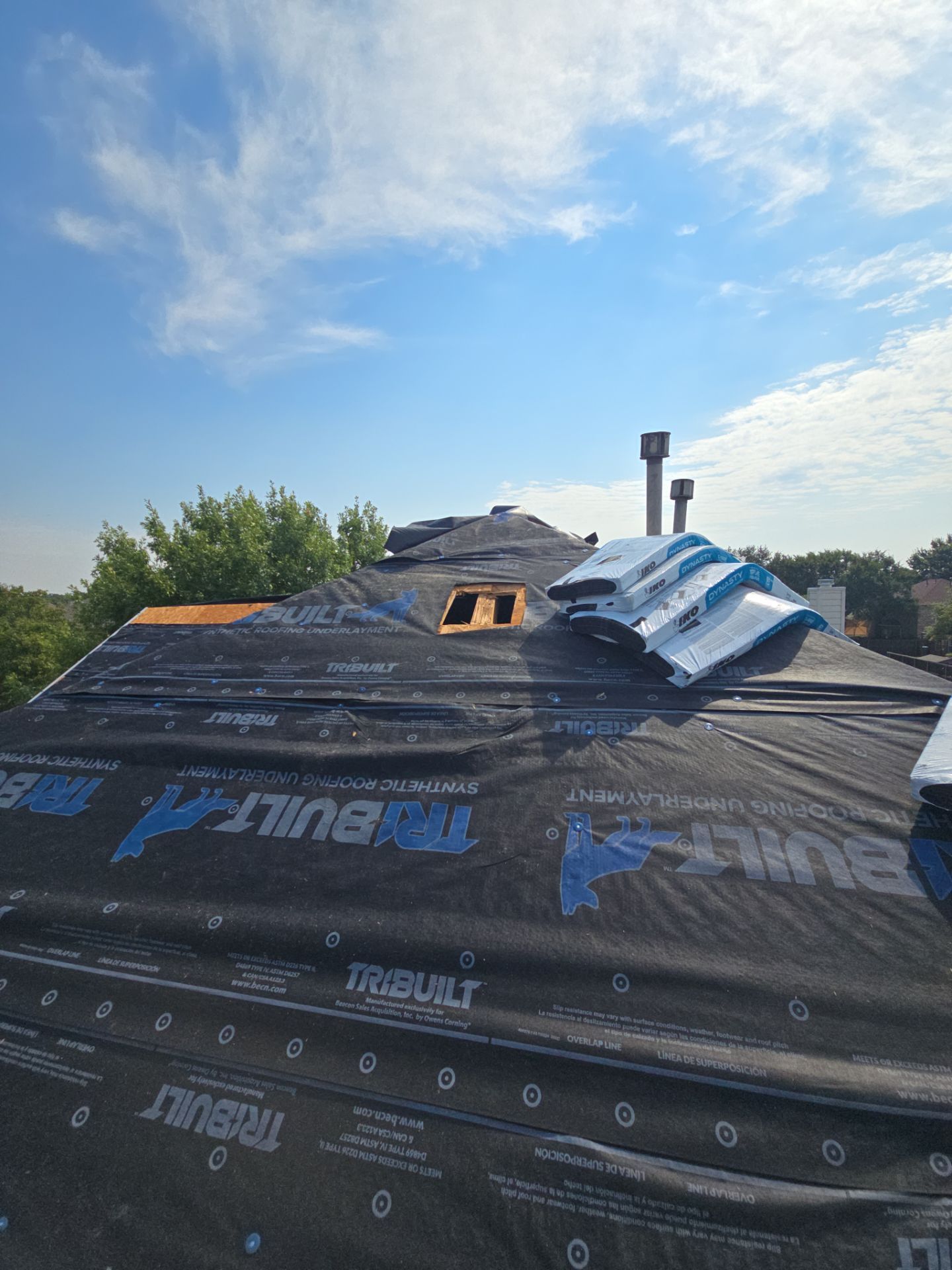 Dog Door Replacement by First Out Roofing 