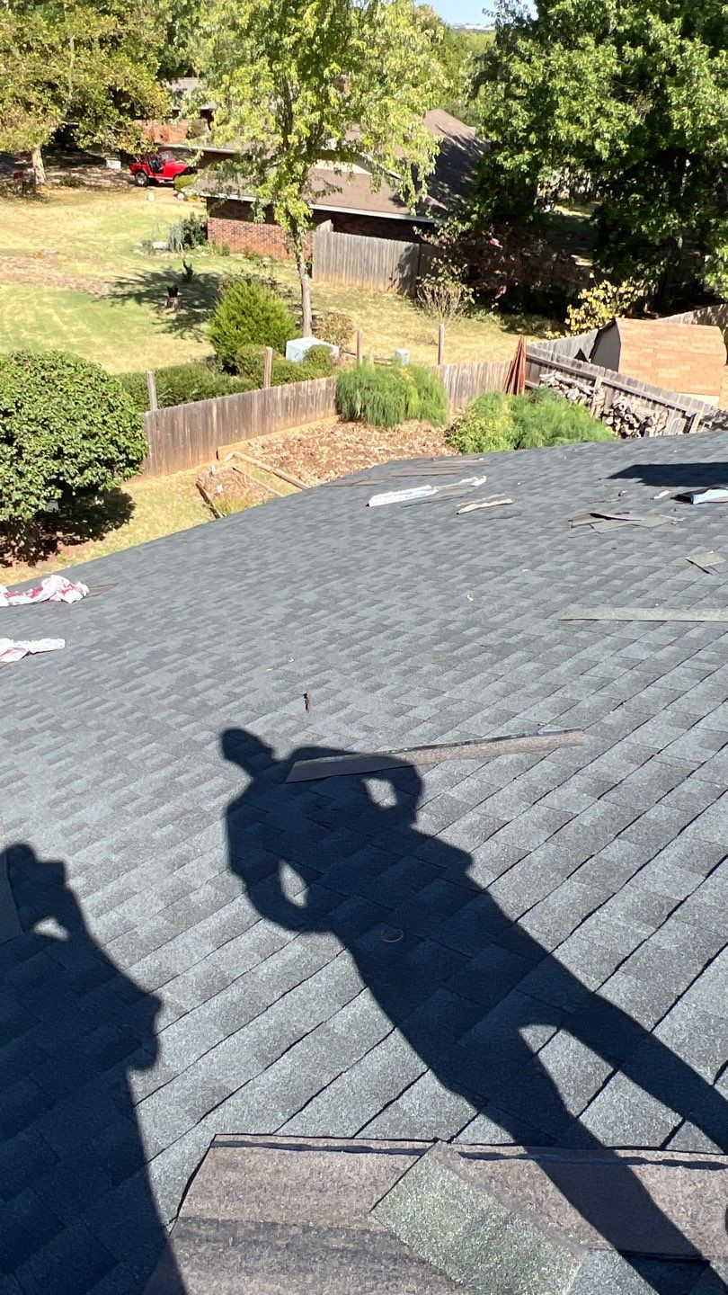 Residential Roofing Installation using GAF Natural Shadow  by A & H Roofing and Contracting