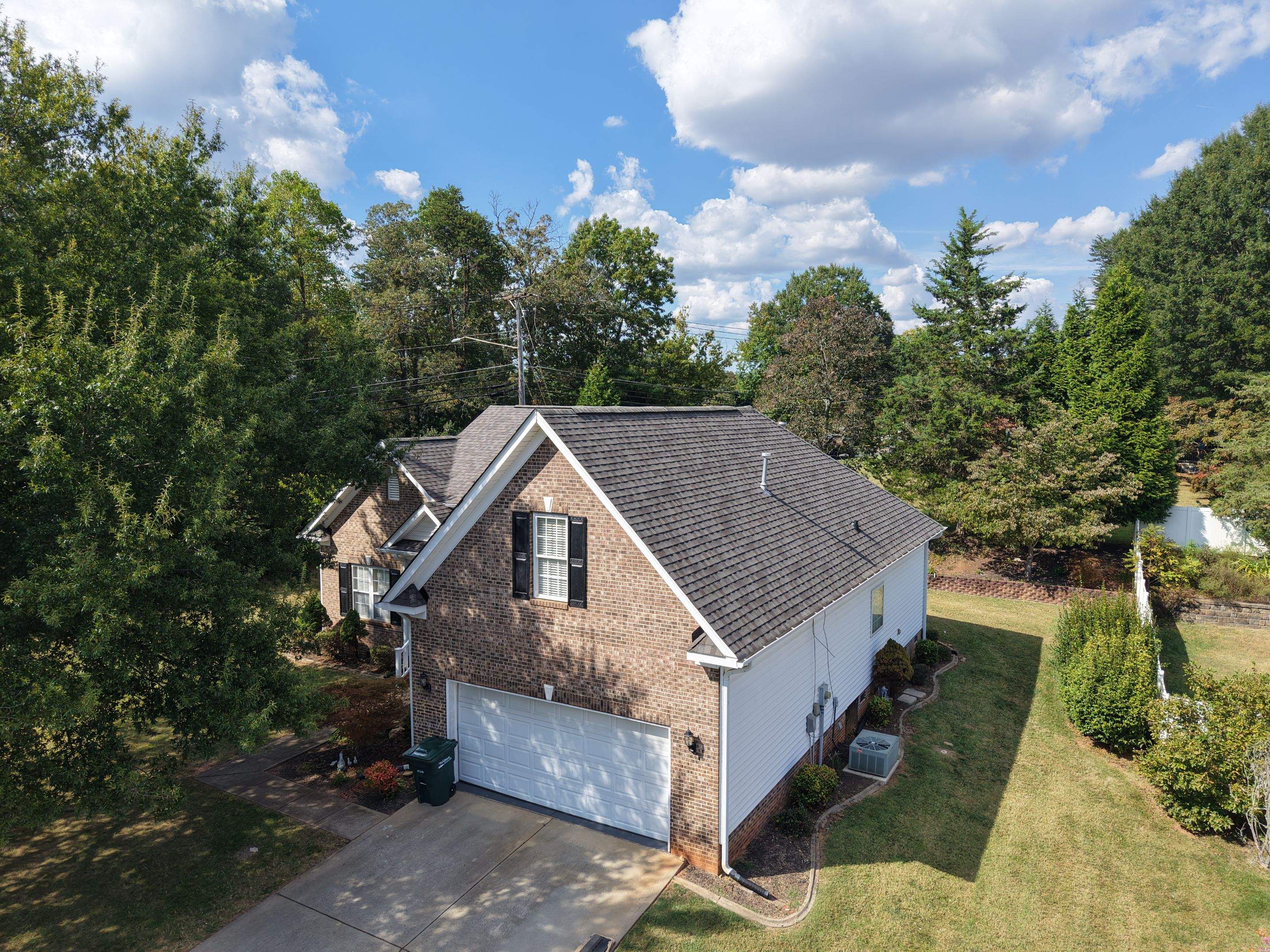 Residential Roof Replacement using CERTAINTEED LANDMARK AR WEATHERWOOD, captured on Sep 18, 2025 with CompanyCam.