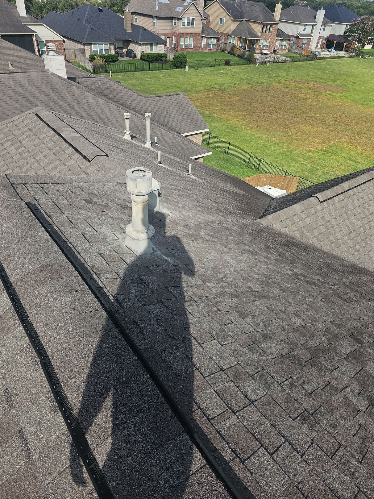 Hail Damage using Owen's Corning Duration (Lifetime) Shingles by Roof Repair Services LLC