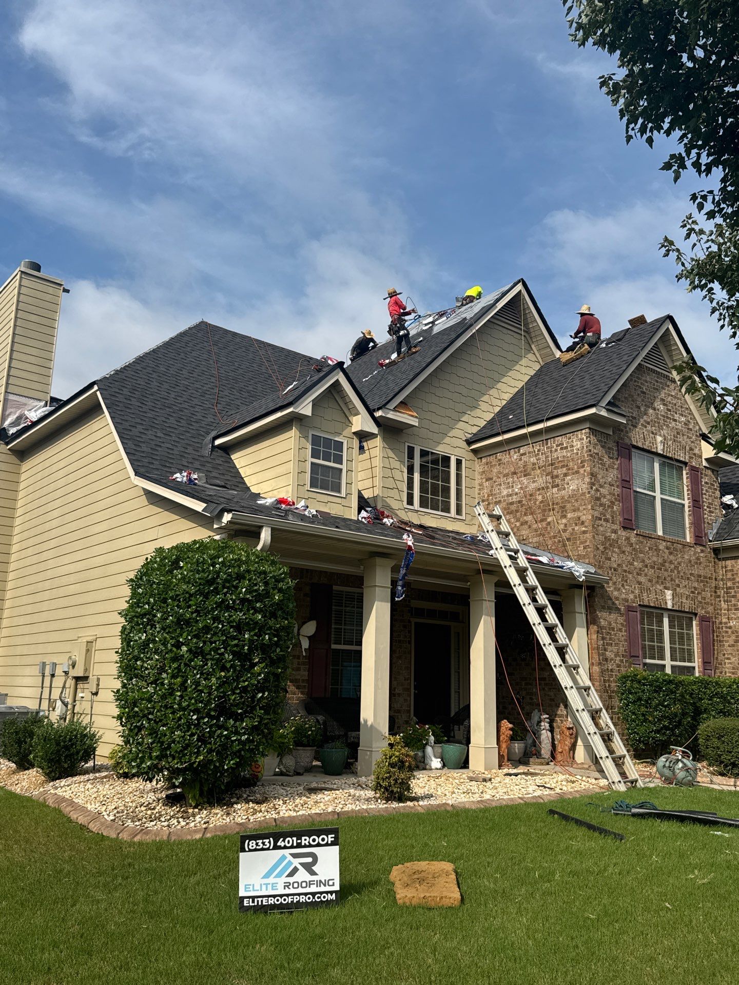Residential Roof Replacement using ATLAS PROLAM BLACK SHADOW by Elite Roofing LLC