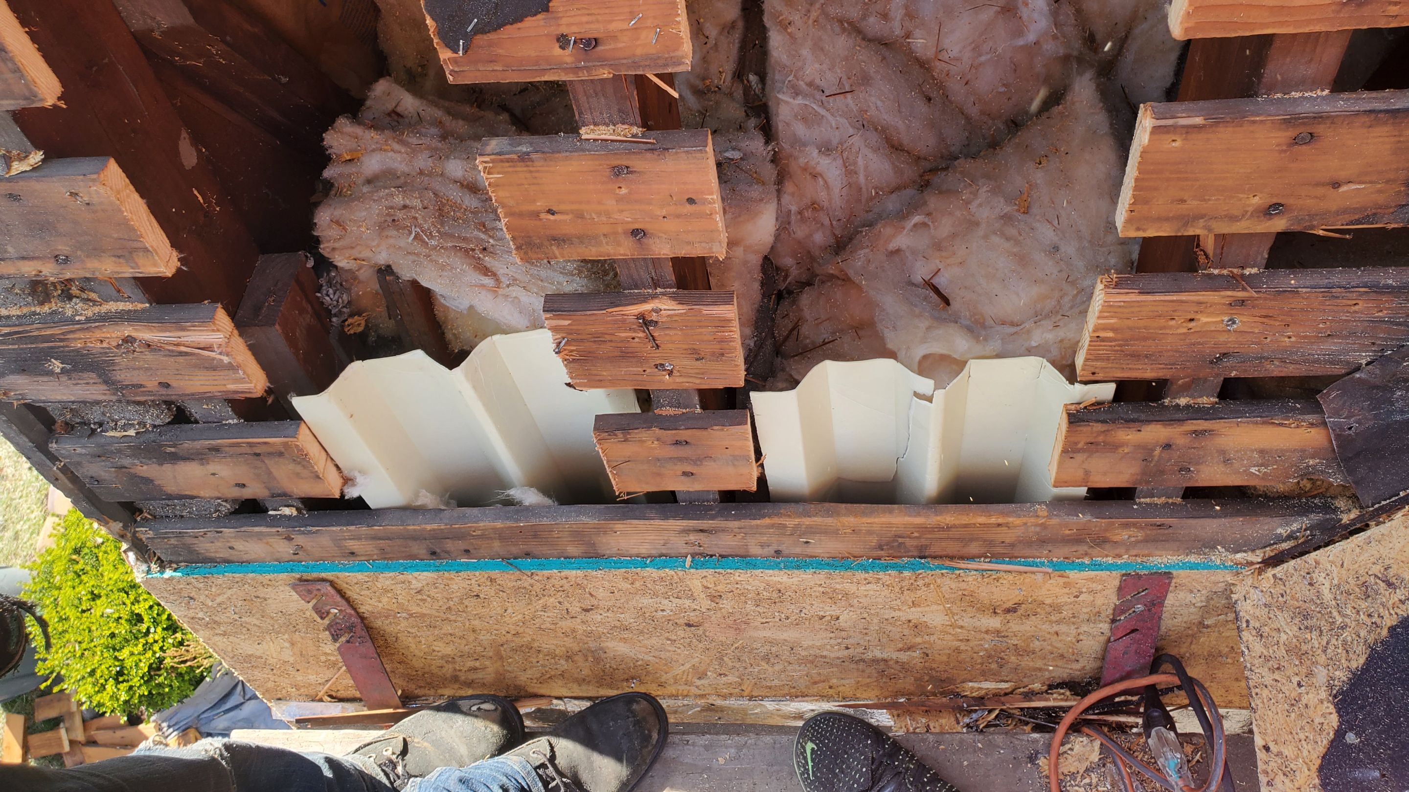 Residential Roofing Installation using Owens Corning inFlow Vent by Absolute Roofing and Construction