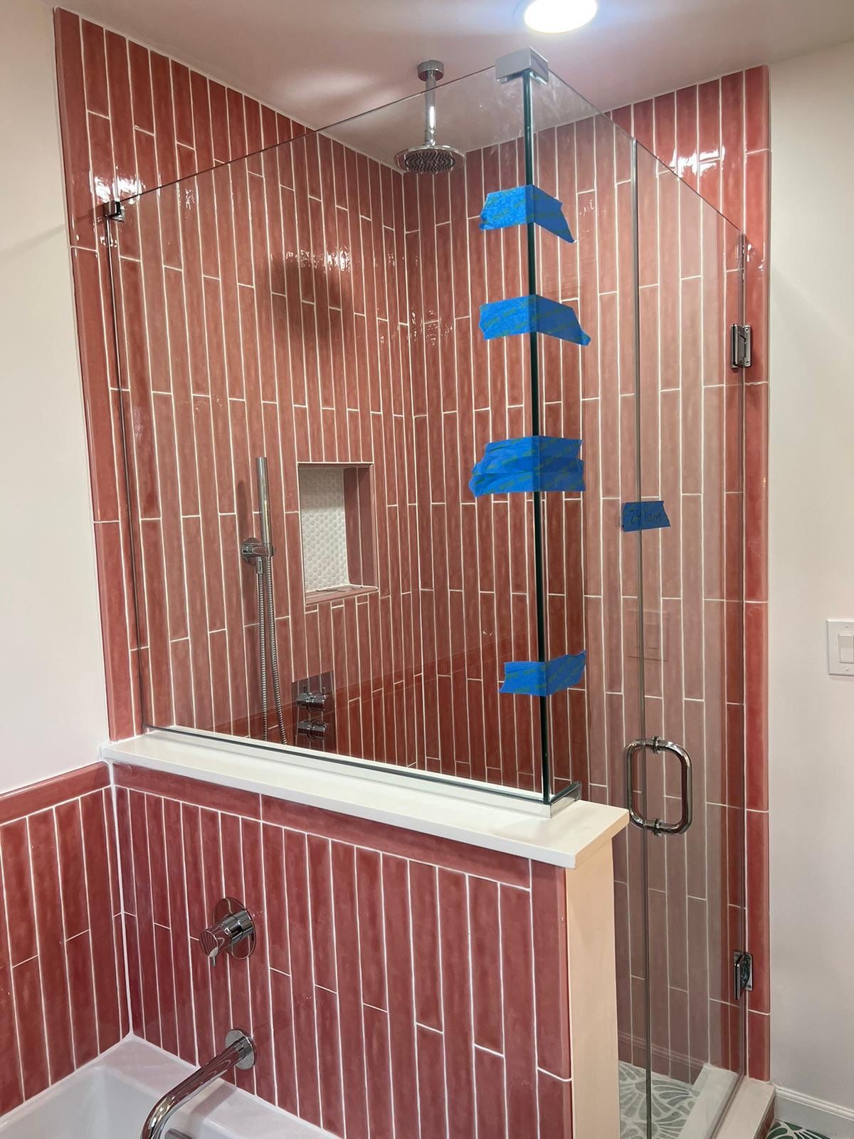 Bathroom Remodel using Tile by Home Concepts Construction