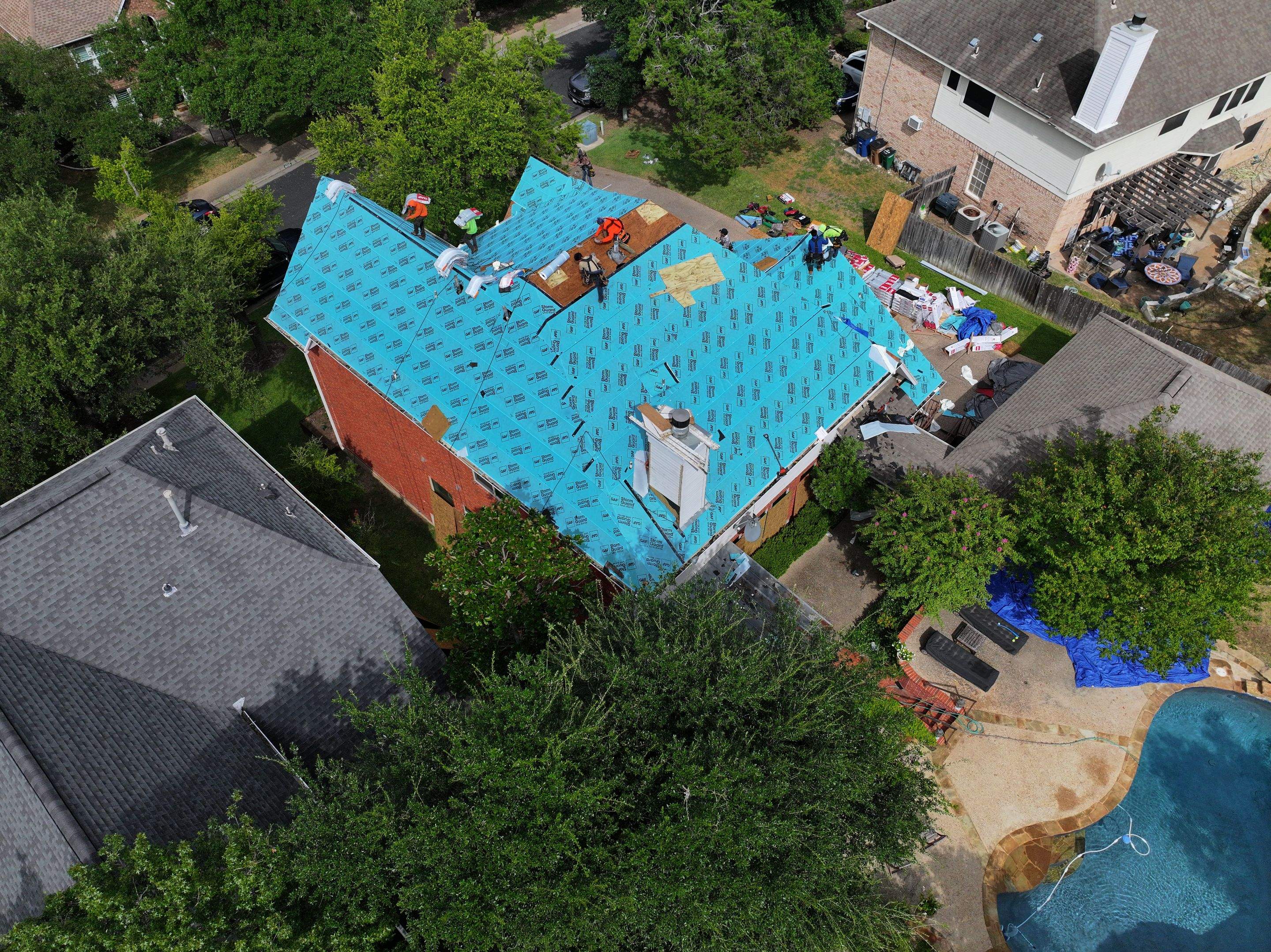 Fortified Northwest Hills Roof Replacment by Lapeyre Roofing