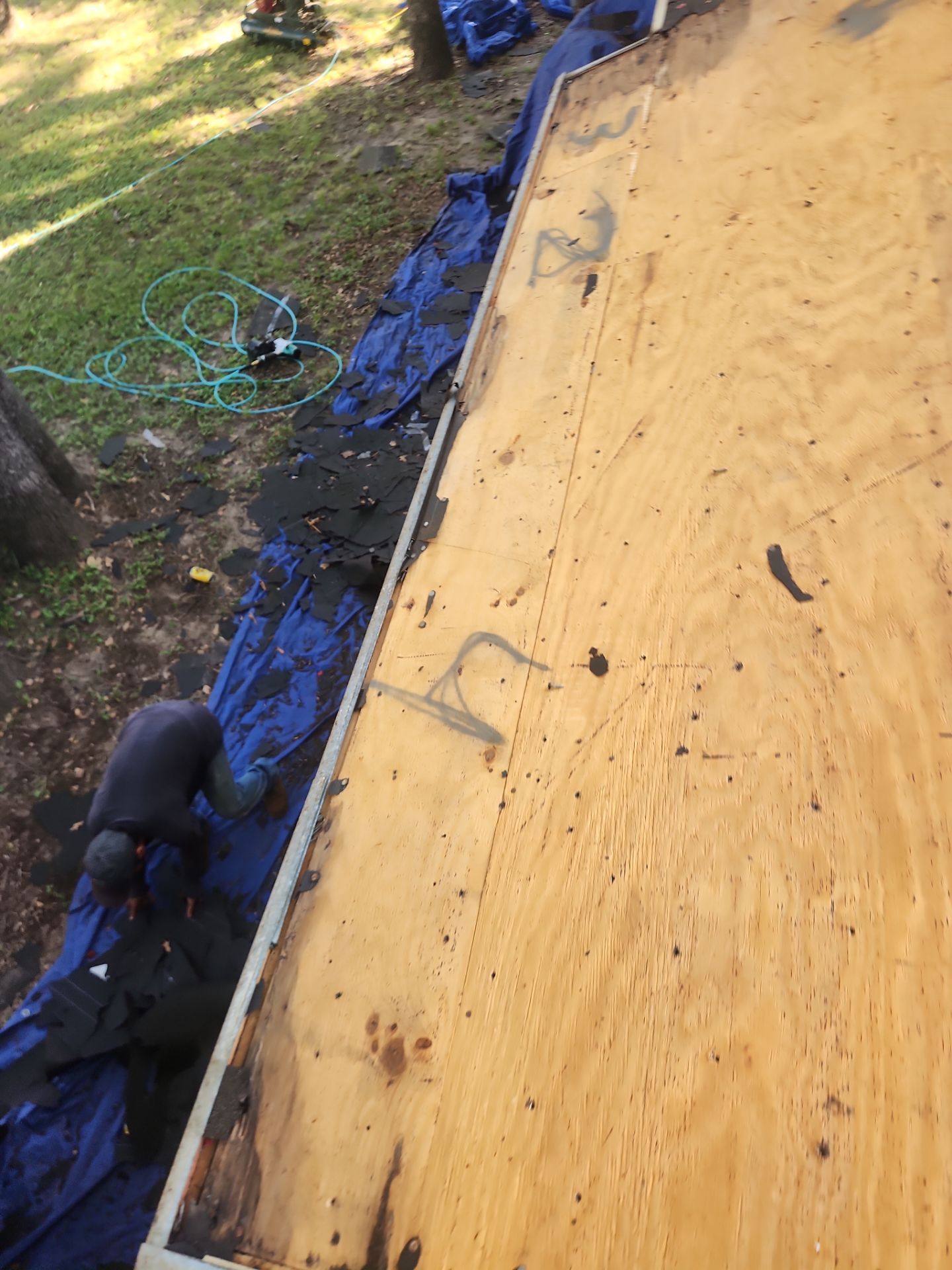 Project in Azle by Lonestar Roofing and Restoration LLC.