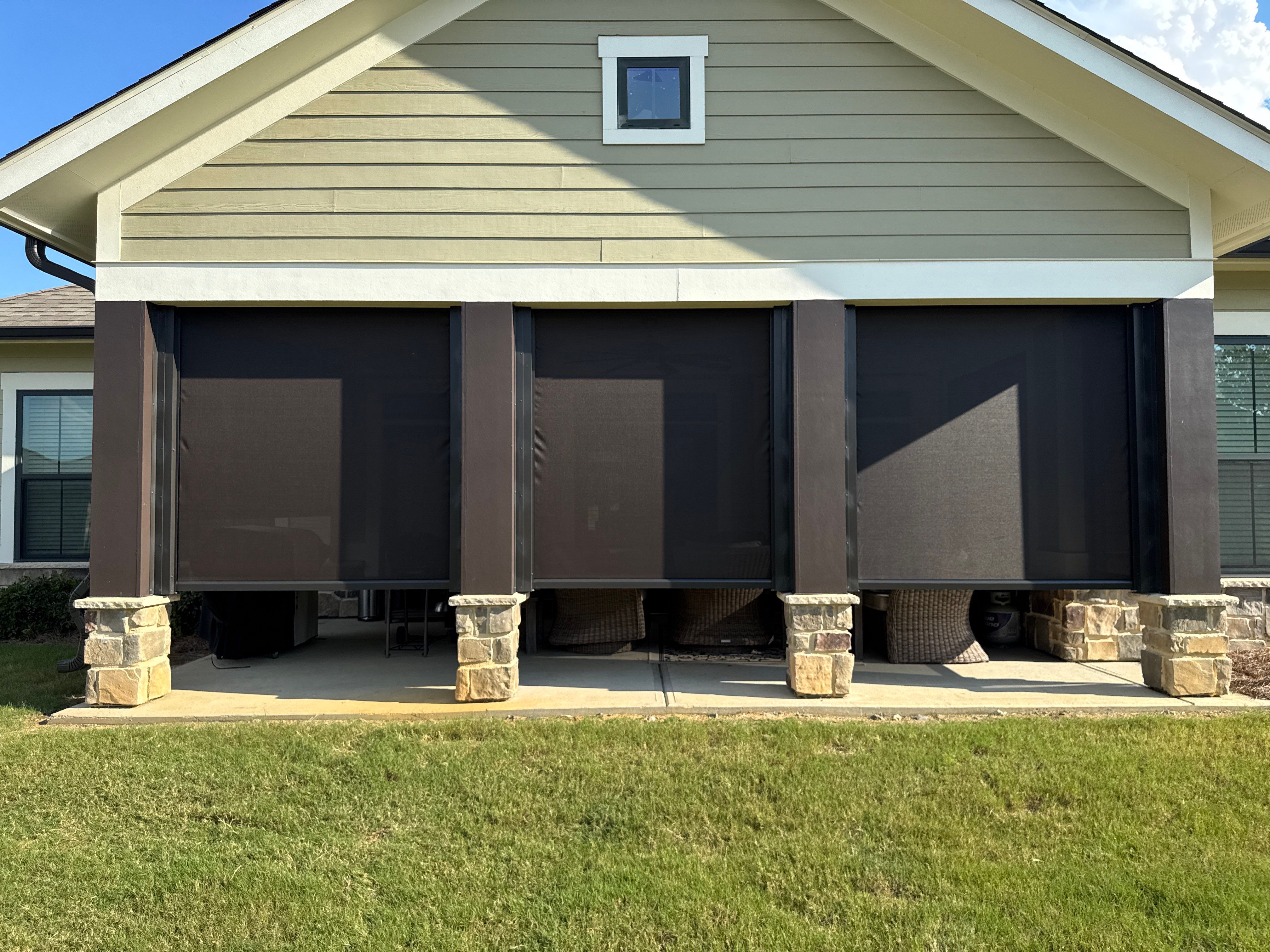 Project in Rome by Grizzly Window Treatments