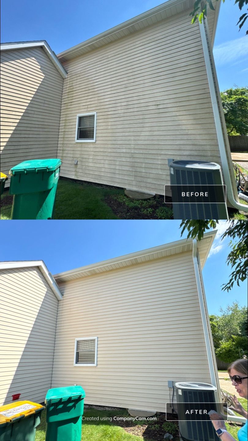 Project in Grayslake by Simmons Power & Soft Washing
