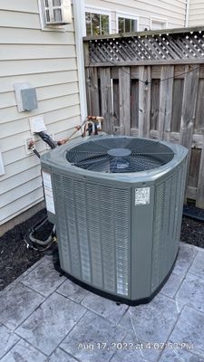 Trane 16 seer AC & 2 stage Gas furnace using Trane