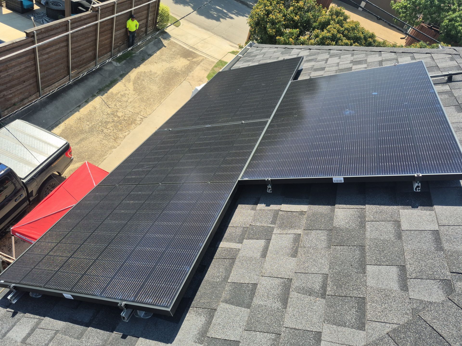 Project in Dallas by Trojan Solar