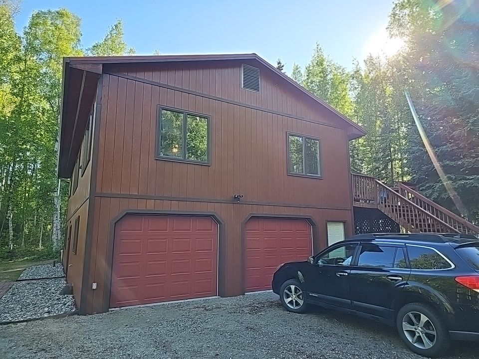 Exterior Wood Staining & Painting by Midnight Sun Painting