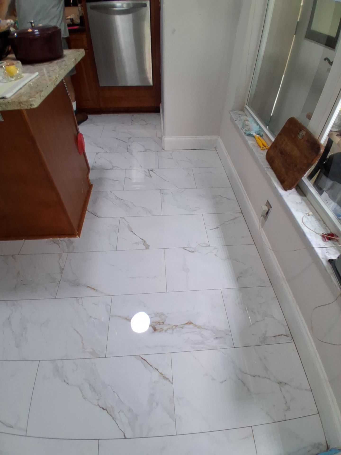 Kitchen Tile Upgrade  by Vrmmm Flooring
